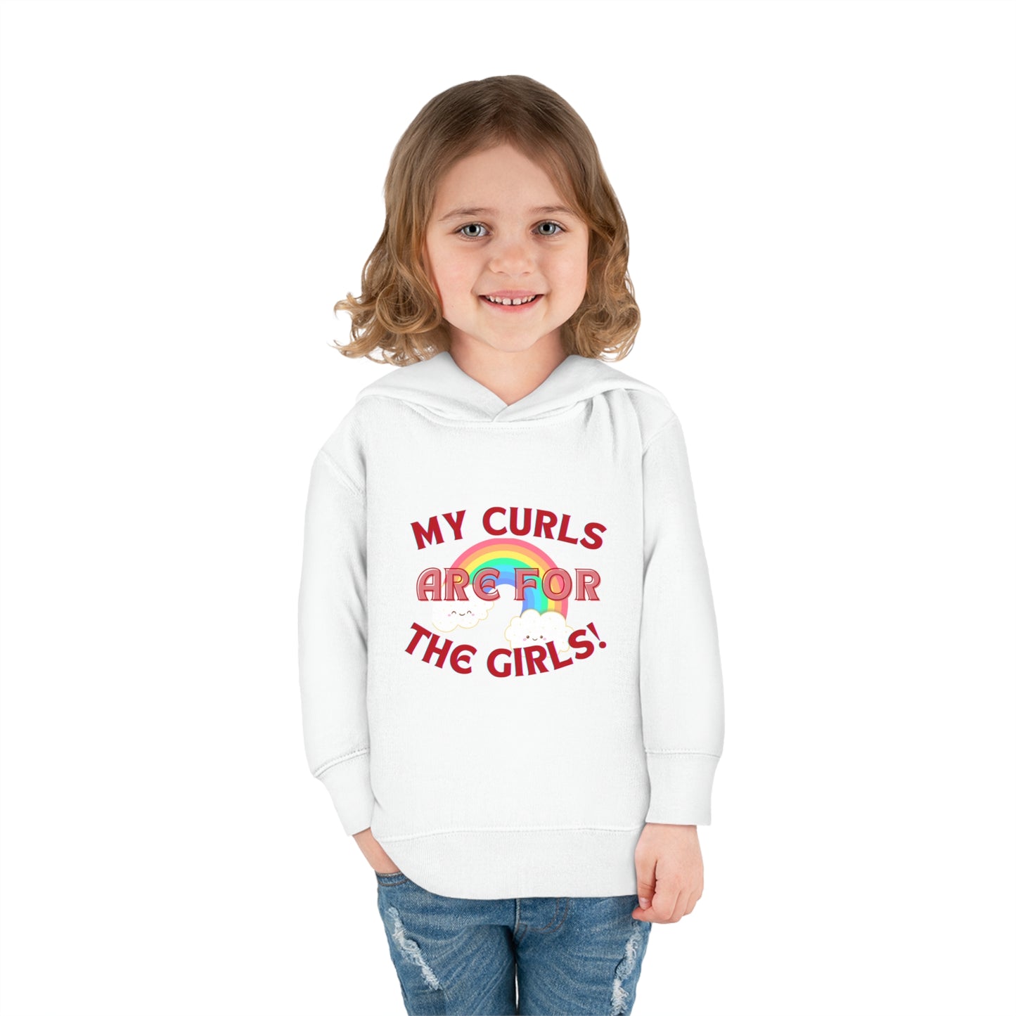 Toddler Hoodie - My Curls are for the Girls