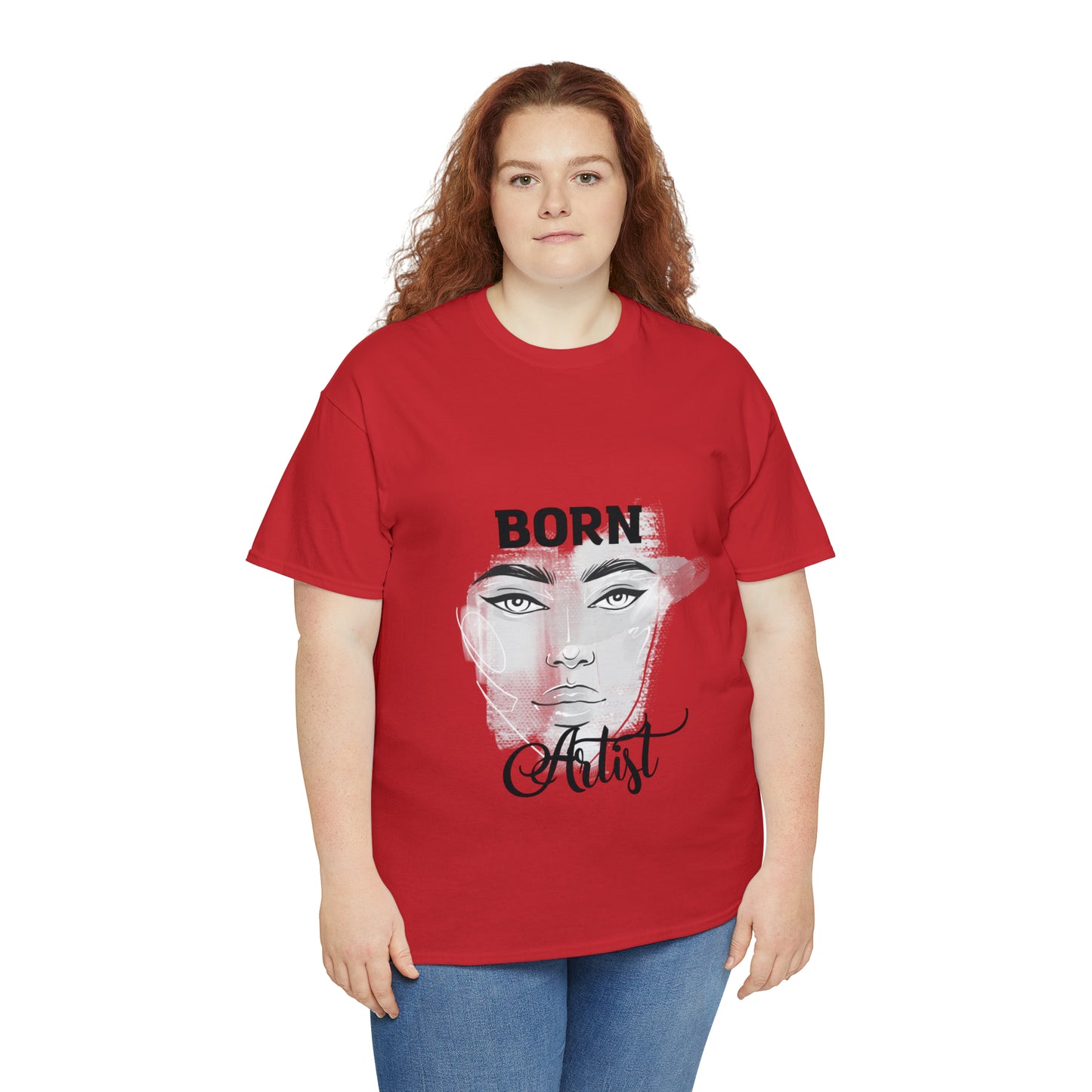 Born Artist Unisex Heavy Cotton Tee