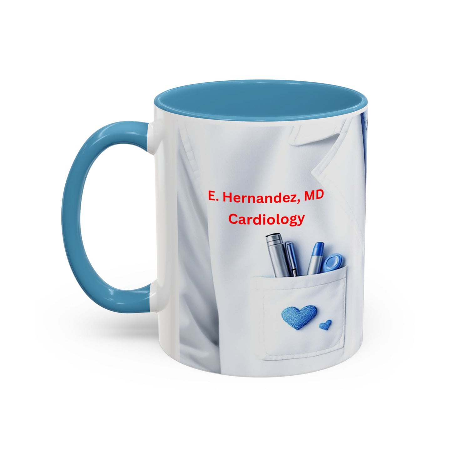 Personalized Medical Doctor Accent Coffee Mug | Father's Day Gift, Dad Mug, Coffee Lover Gift, Family Appreciation, Unique Drinking Cup