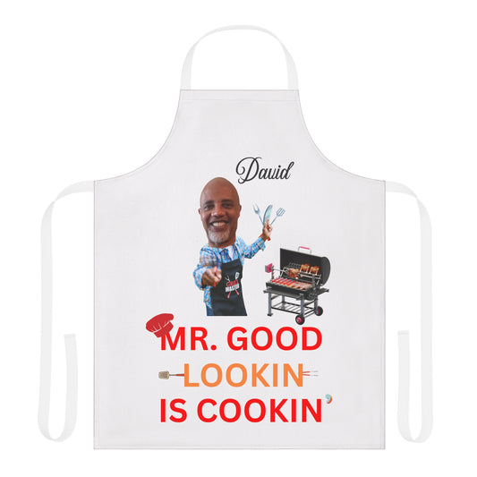 Personalized Apron for Men, Grill Daddy Apron, Father's Day Gift, Custom Men's Apron, BBQ Griller Apron, Chef Gift