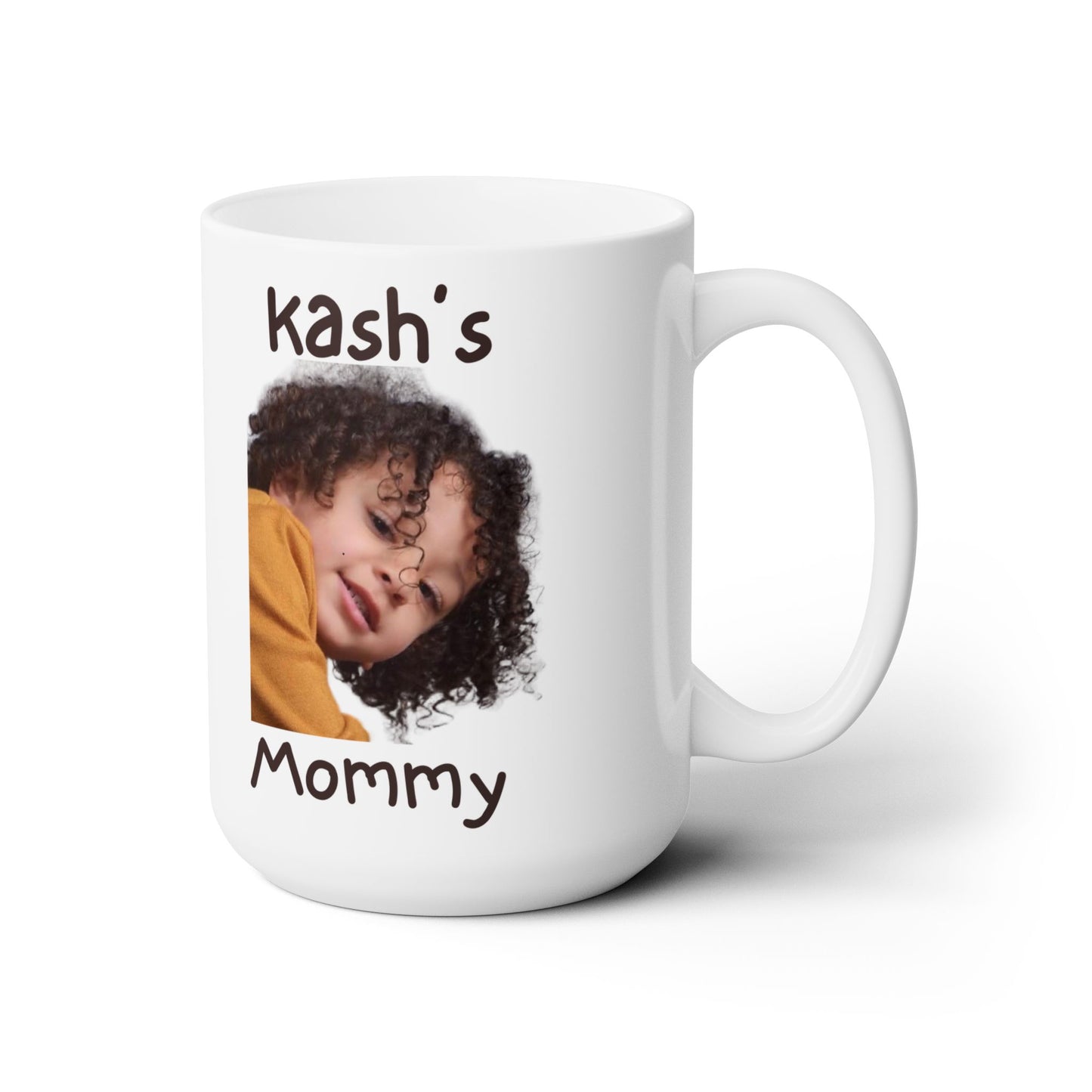 Kid Picture Mug, Custom Baby Face Photo Coffee Mug, Mother's Day Baby, Fathers Day Personalize Child Image Coffee Mug, Grandma-Grandpa Gift