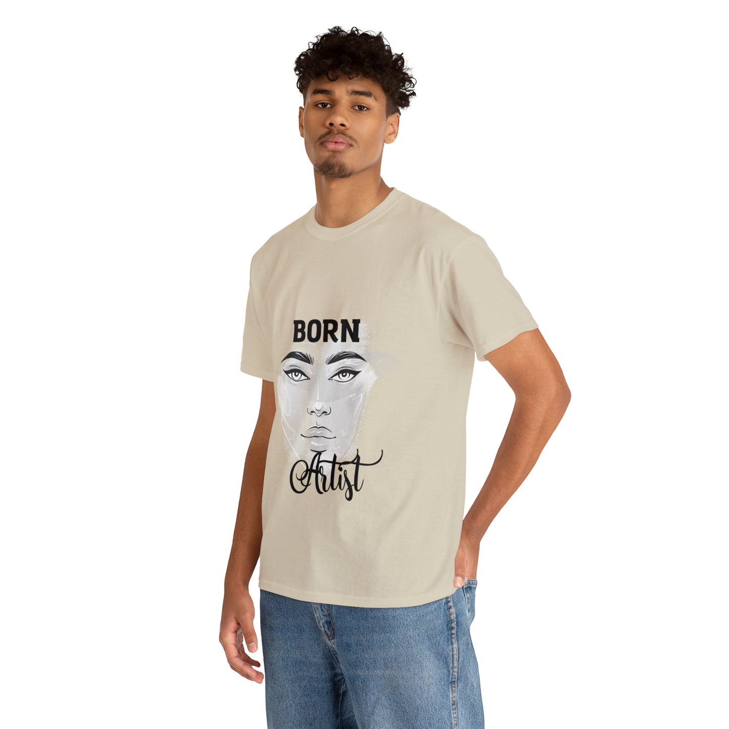 Born Artist Unisex Heavy Cotton Tee