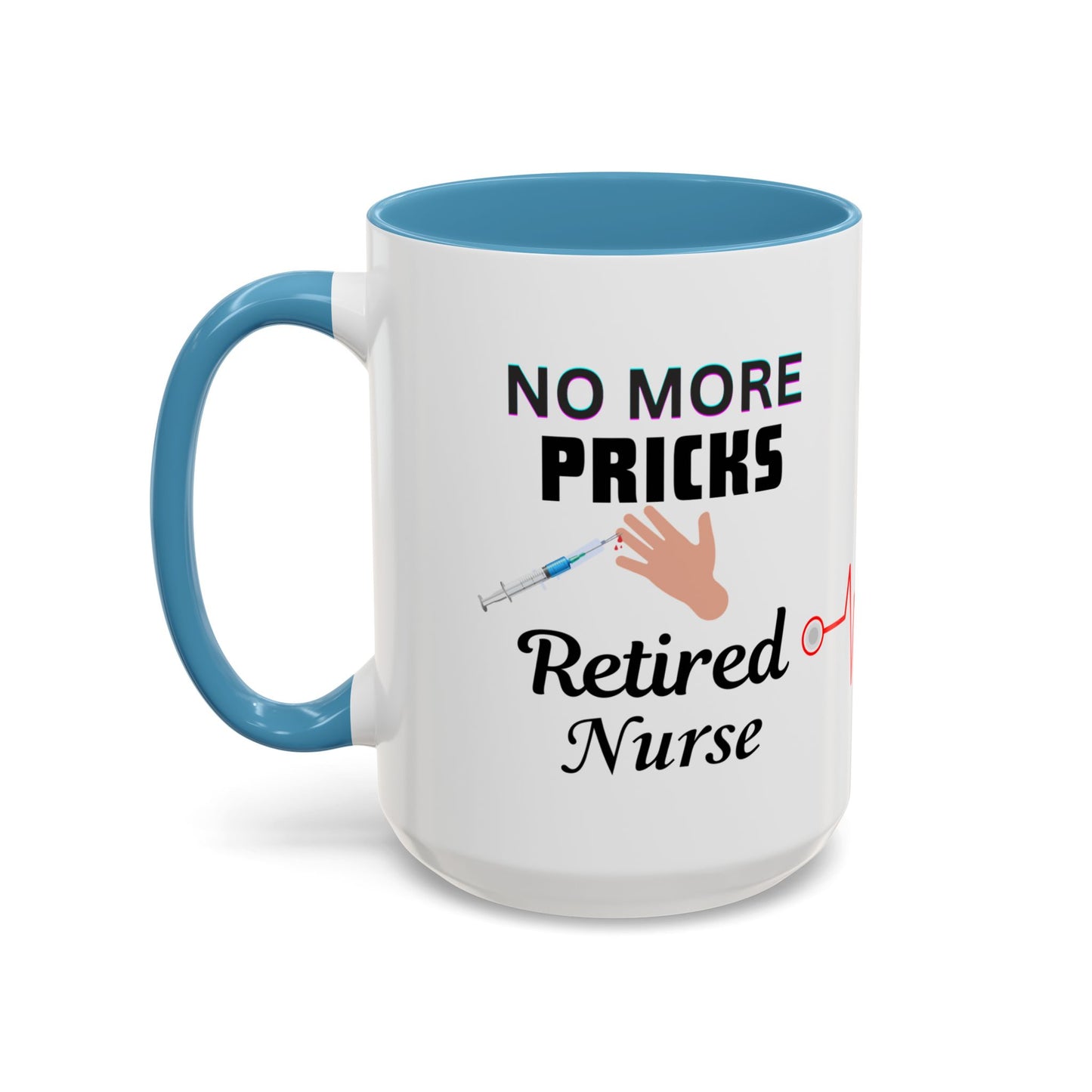 Retired Nurse Save Yourself  Coffee Mug, Fun Gift for Retirement, Personalized Mug for Nurses, Coffee Cup for Grandkids Contact, Perfect for Holidays