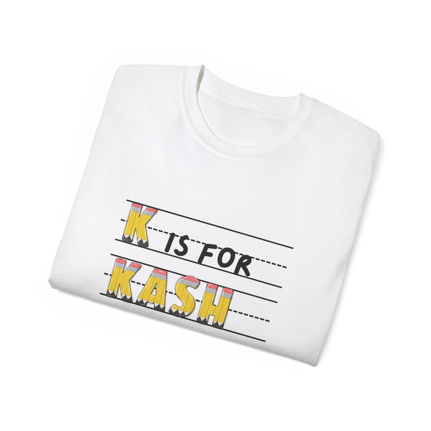 Unisex T-shirt, Personalized Tee, Custom Name School Shirt, Back to School