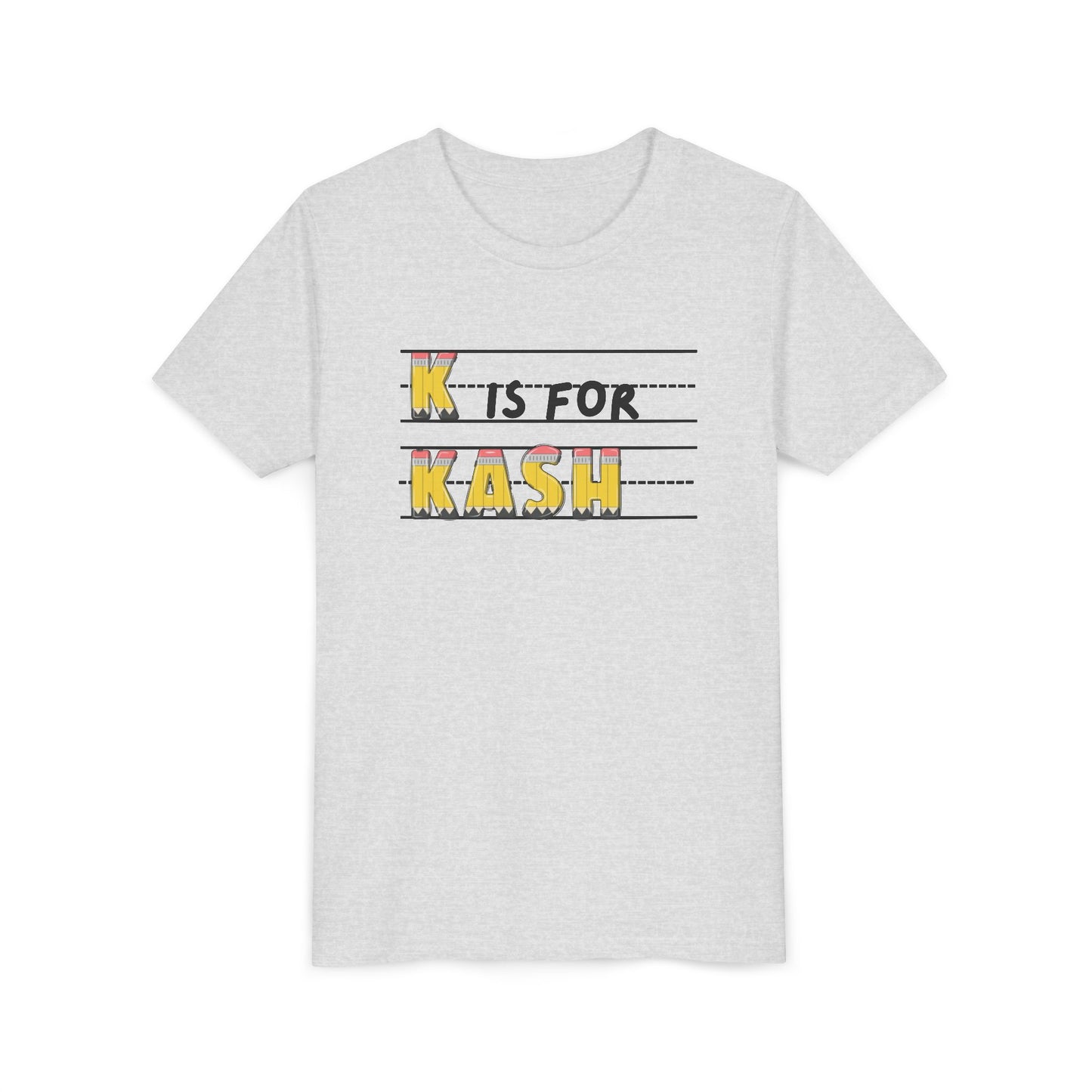 Custom Kids Name School Shirt, Back to School T-shirt, Toddler First Day of School Tee, Alphabet with Name Tee, Kindergarten Shirt with Name