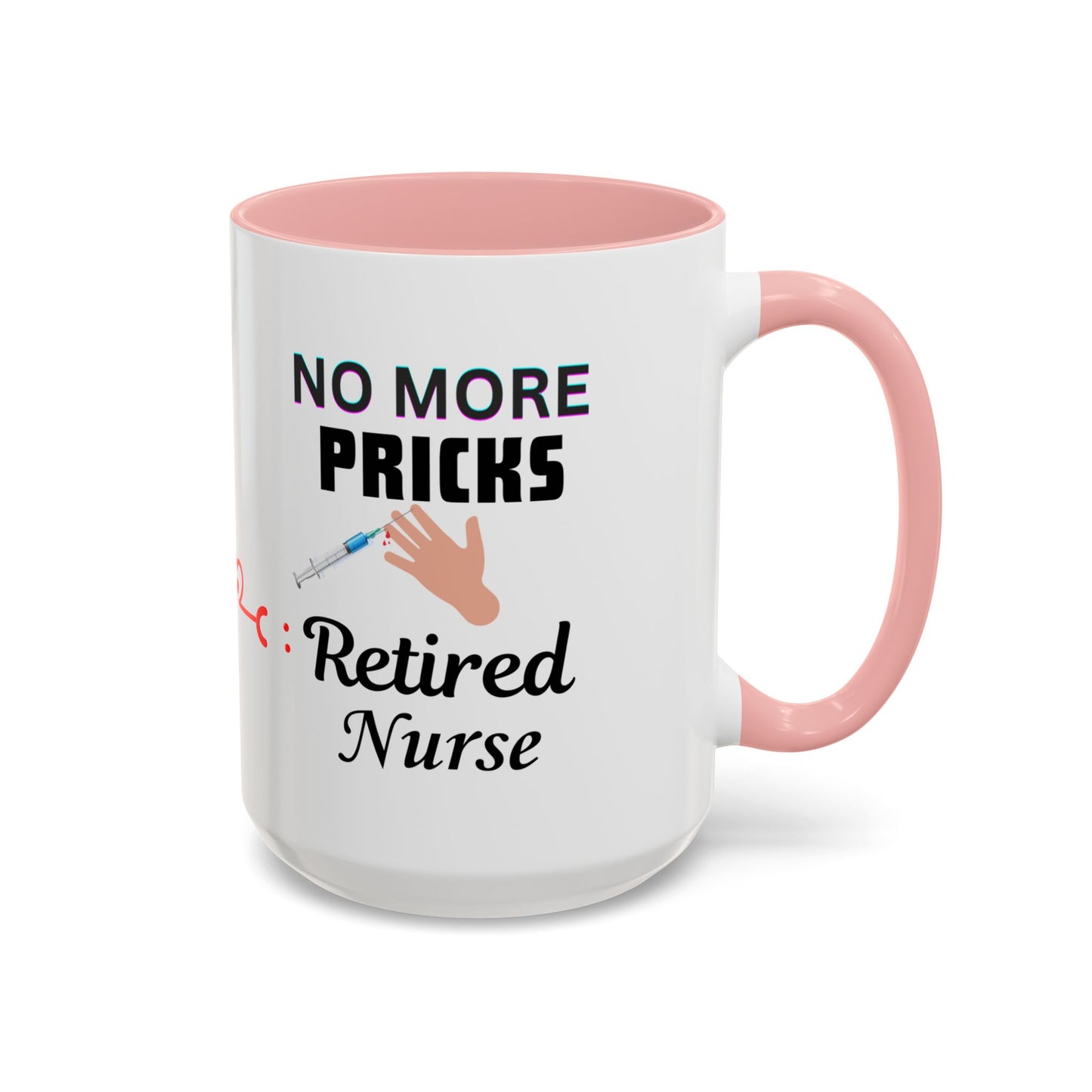 Retired Nurse Save Yourself  Coffee Mug, Fun Gift for Retirement, Personalized Mug for Nurses, Coffee Cup for Grandkids Contact, Perfect for Holidays