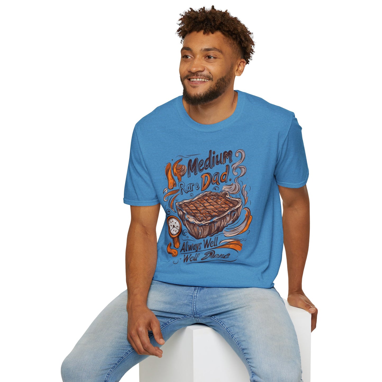 Medium Rare Dad T-Shirt, Dad BBQ shirt, BBQ Lover Shirt, Meat Lover shirt, Gifts for dad, Tailgating shirt, Gifts for him, BBQ party outfit