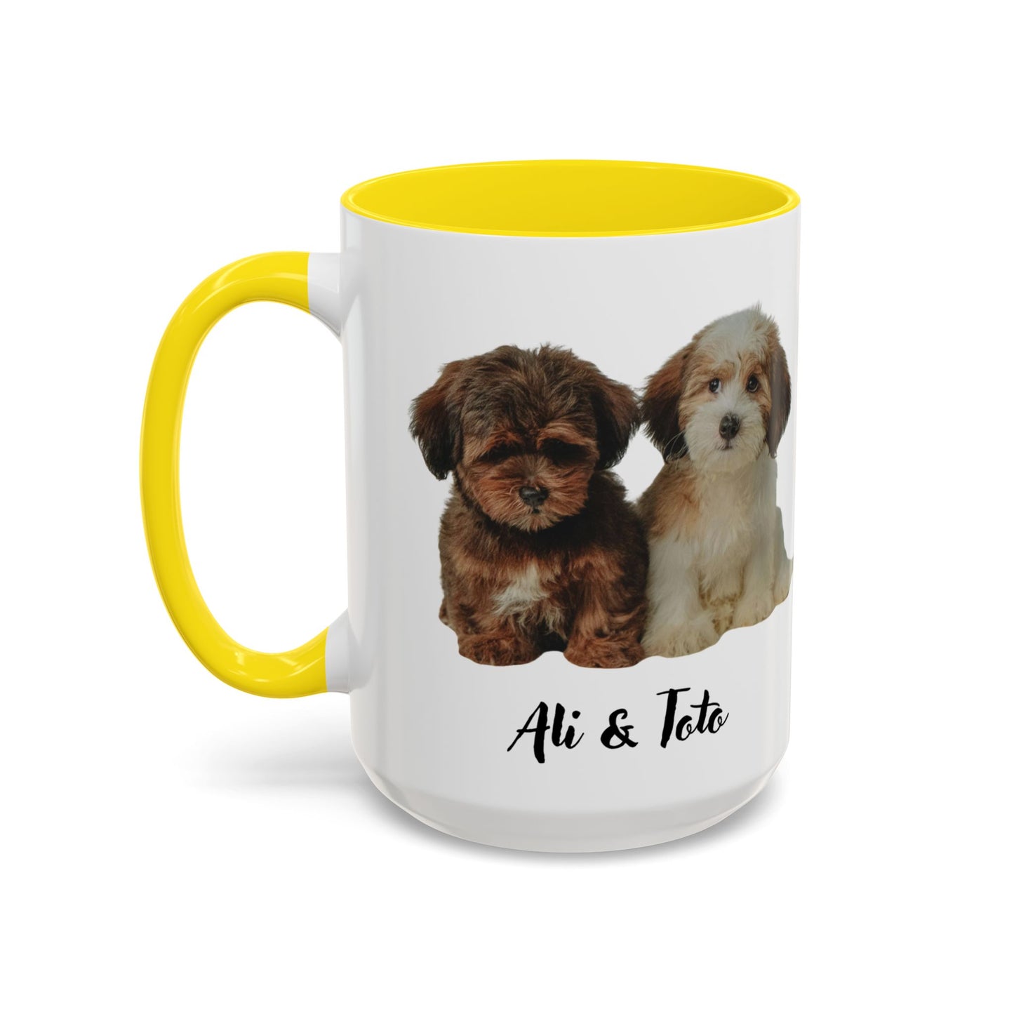 Custom Photo Mug with Text, Personalized Photo Coffee Mug, Double-Sided Print - 11oz & 15oz, Gift for Family, Friends