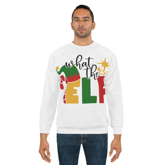What the Elf Unisex Sweatshirt (AOP)
