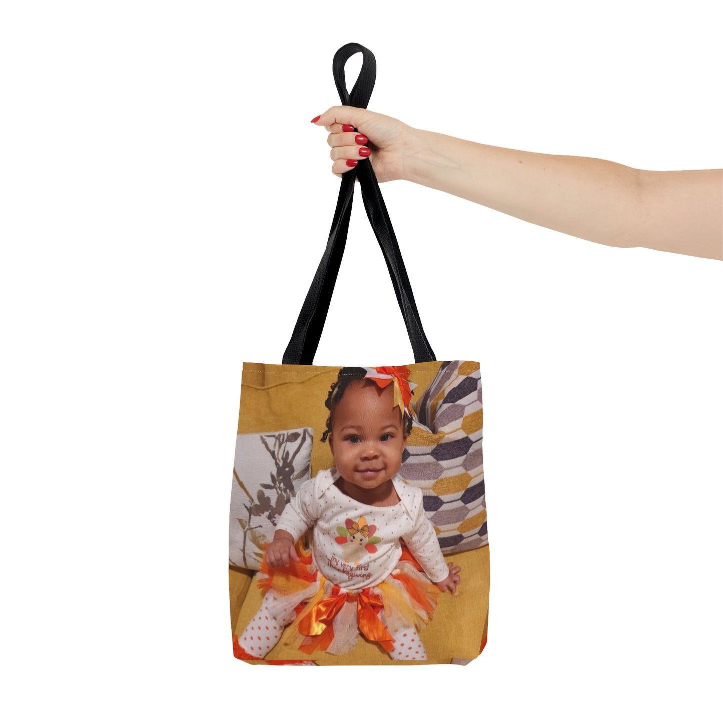 Brielle's First Thanksgiving Tote Bag (AOP)