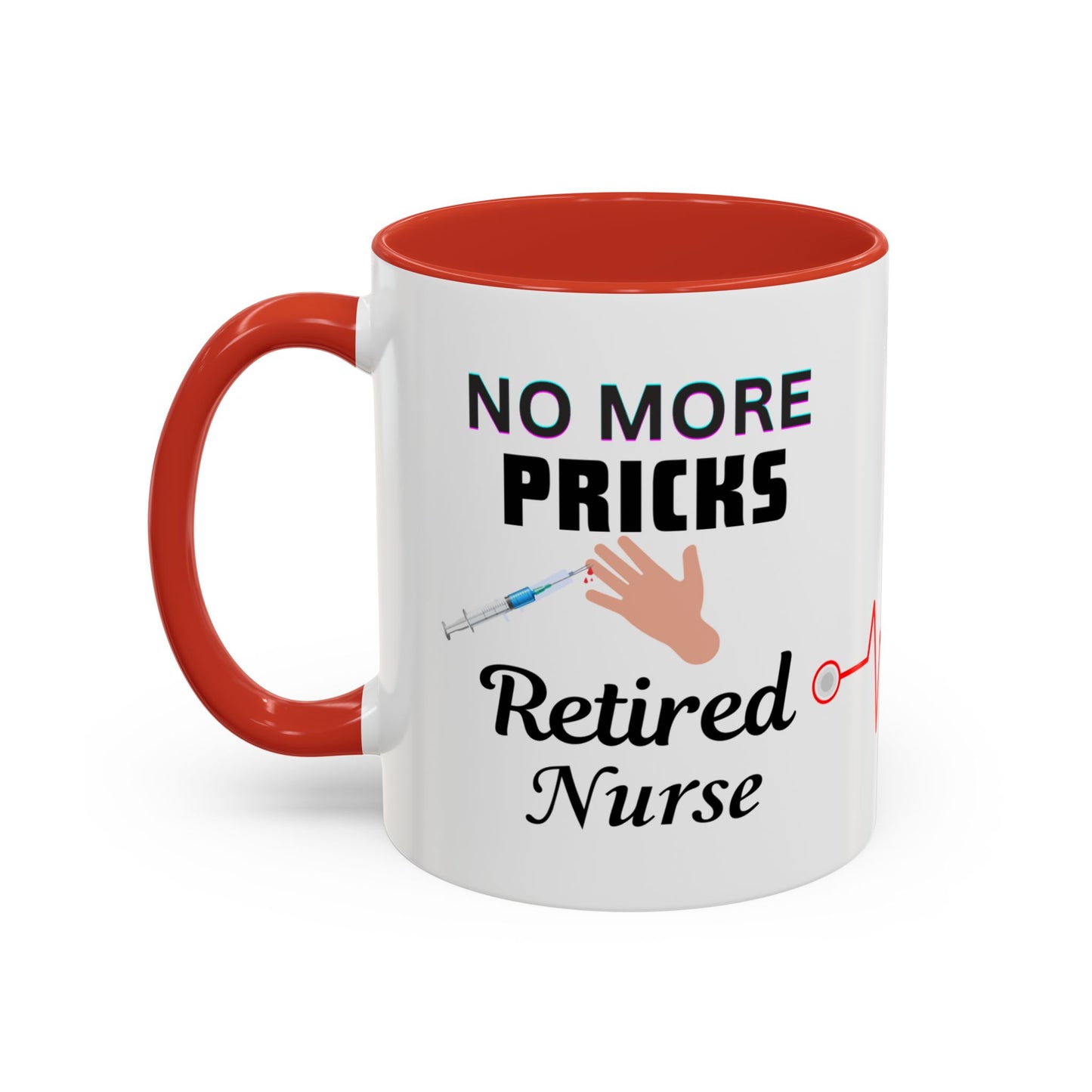 Retired Nurse Save Yourself  Coffee Mug, Fun Gift for Retirement, Personalized Mug for Nurses, Coffee Cup for Grandkids Contact, Perfect for Holidays