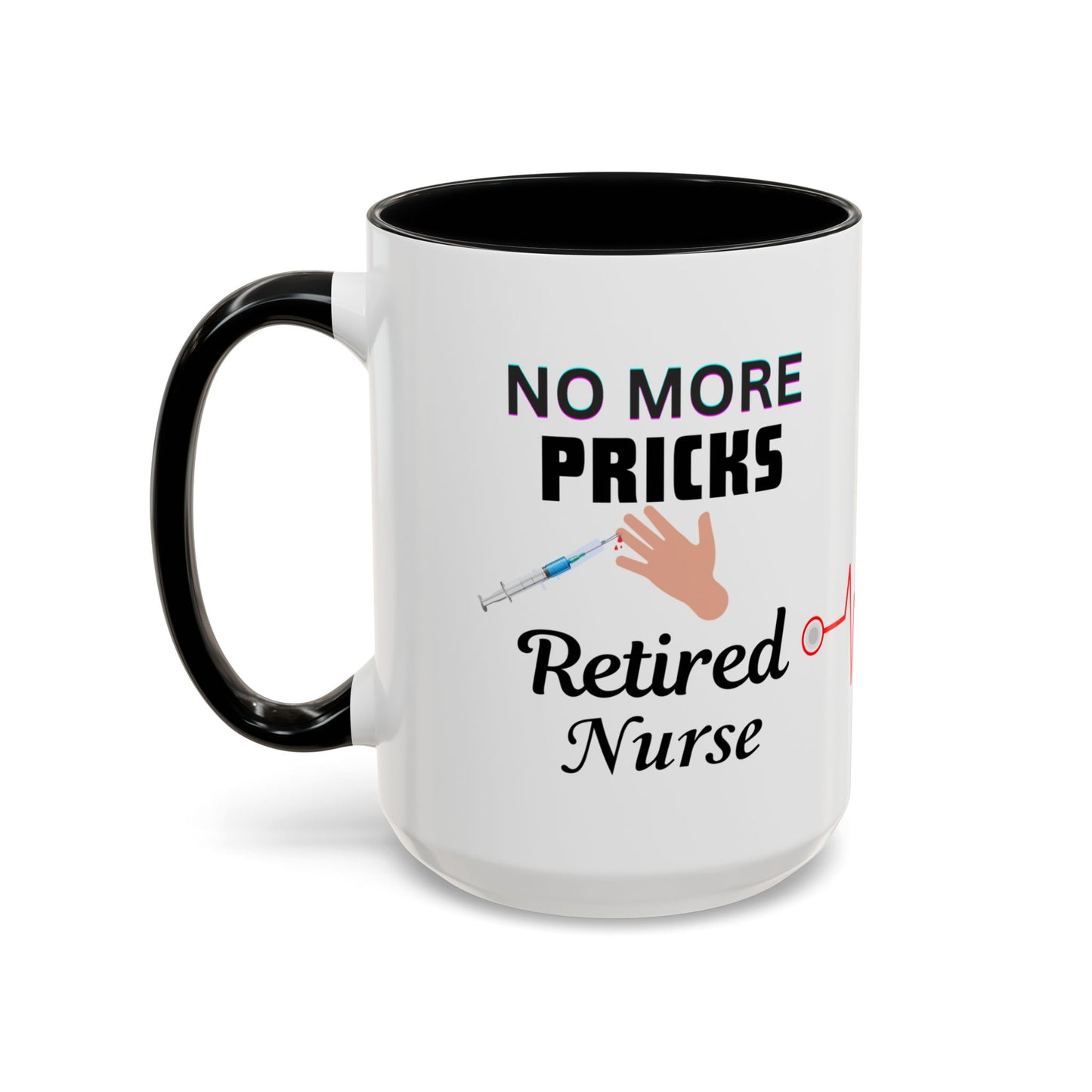 Retired Nurse Save Yourself  Coffee Mug, Fun Gift for Retirement, Personalized Mug for Nurses, Coffee Cup for Grandkids Contact, Perfect for Holidays