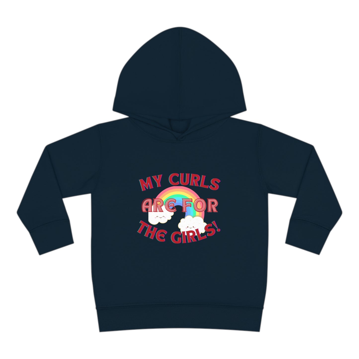 Toddler Hoodie - My Curls are for the Girls