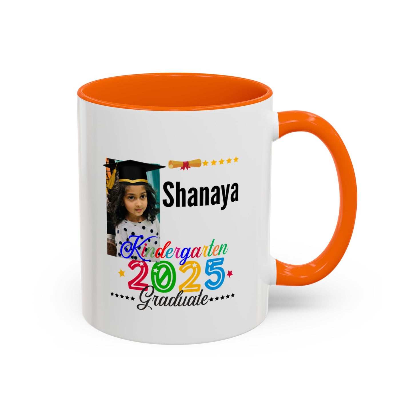 11 oz Personalized Kindergarten Graduate Coffee Mug - Celebrate 2025 with Custom Name!