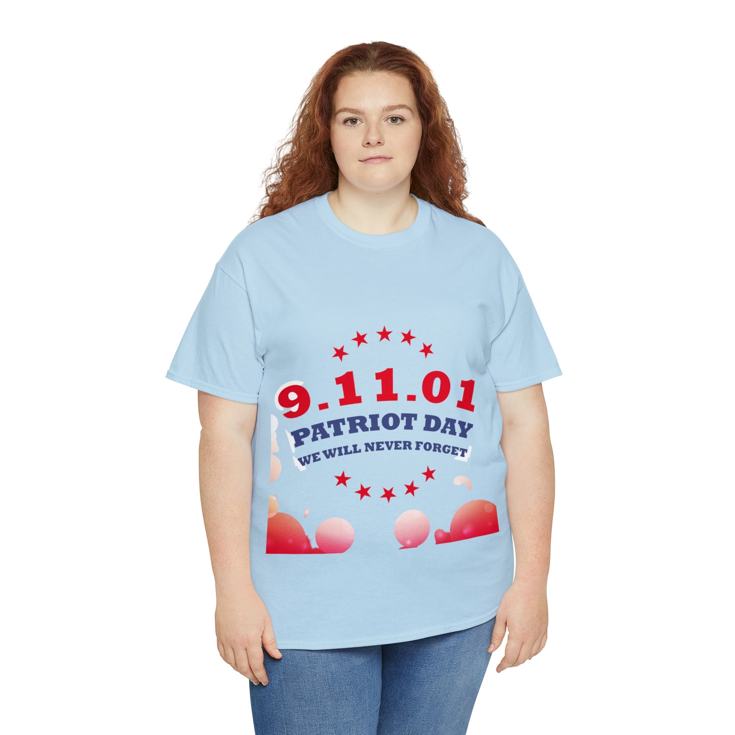 Unisex Heavy Cotton Tee- Patriot Day 9/11