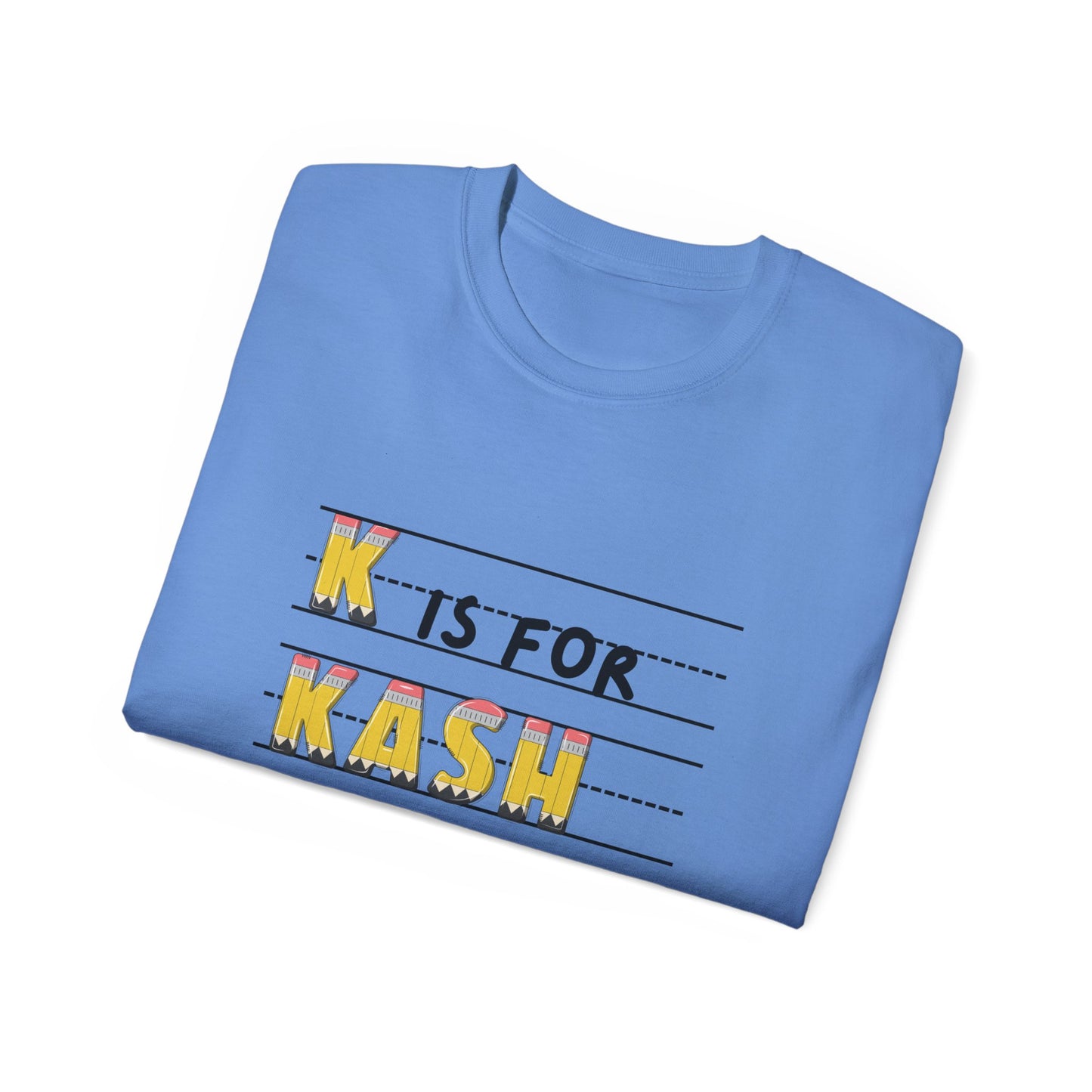 Unisex T-shirt, Personalized Tee, Custom Name School Shirt, Back to School