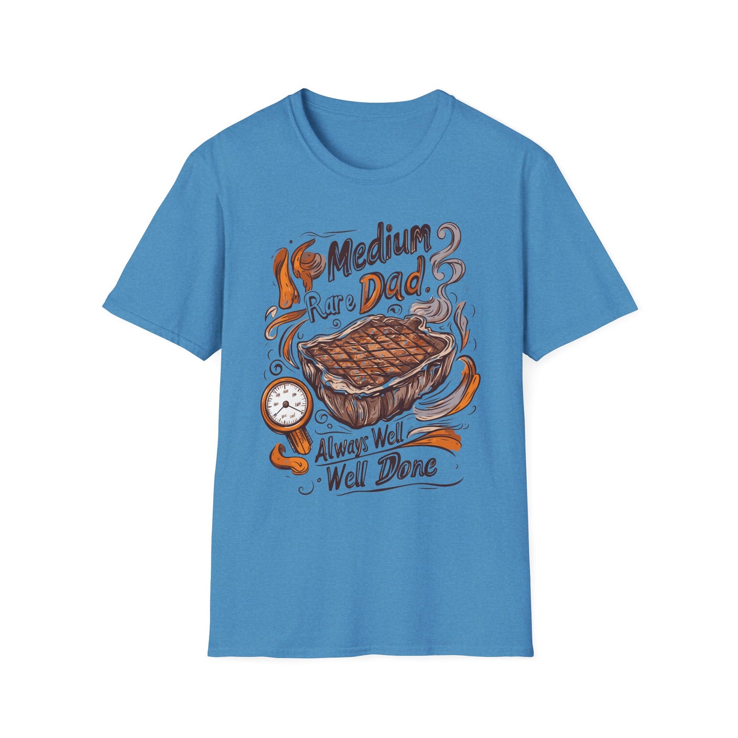Medium Rare Dad T-Shirt, Dad BBQ shirt, BBQ Lover Shirt, Meat Lover shirt, Gifts for dad, Tailgating shirt, Gifts for him, BBQ party outfit