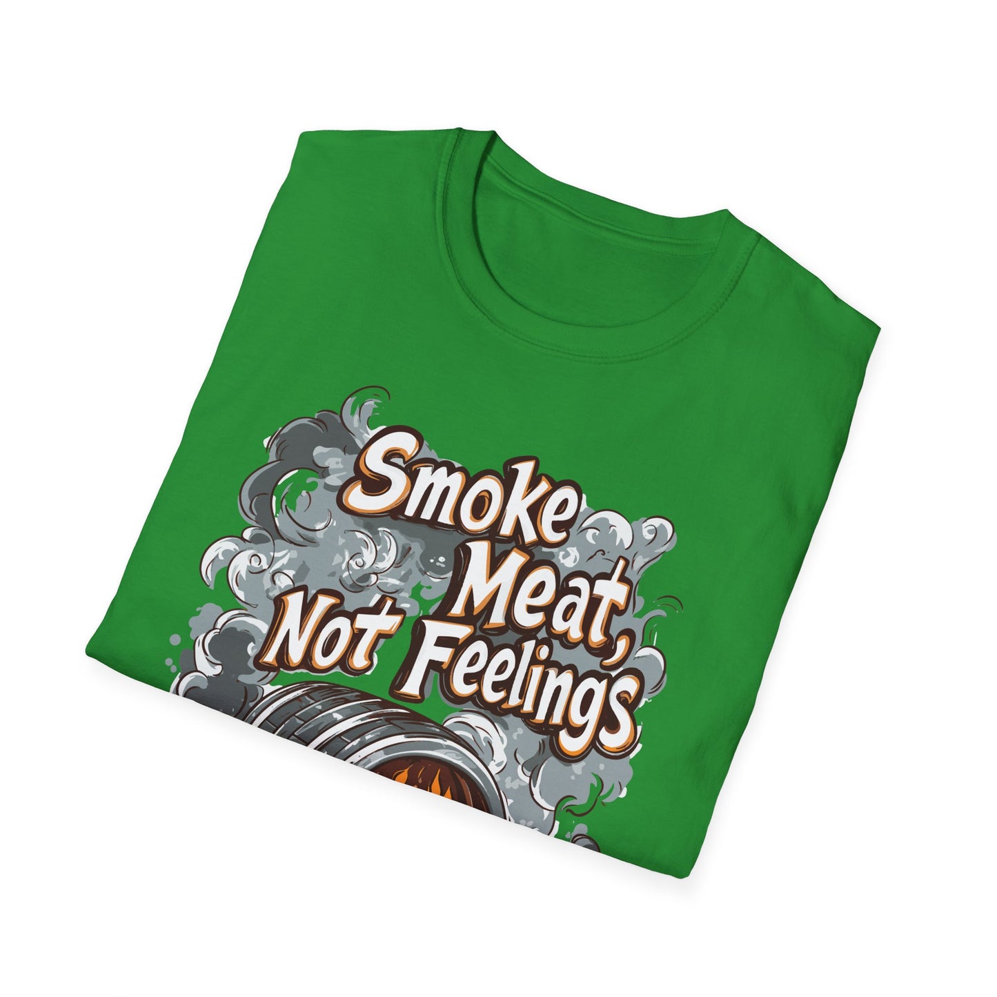 Smoke Meat Not Feeling T-Shirt, BBQ shirt, BBQ Lover Shirt, Meat Lover shirt, Gift for dad, Tailgating shirt, Gift for him, BBQ party outfit