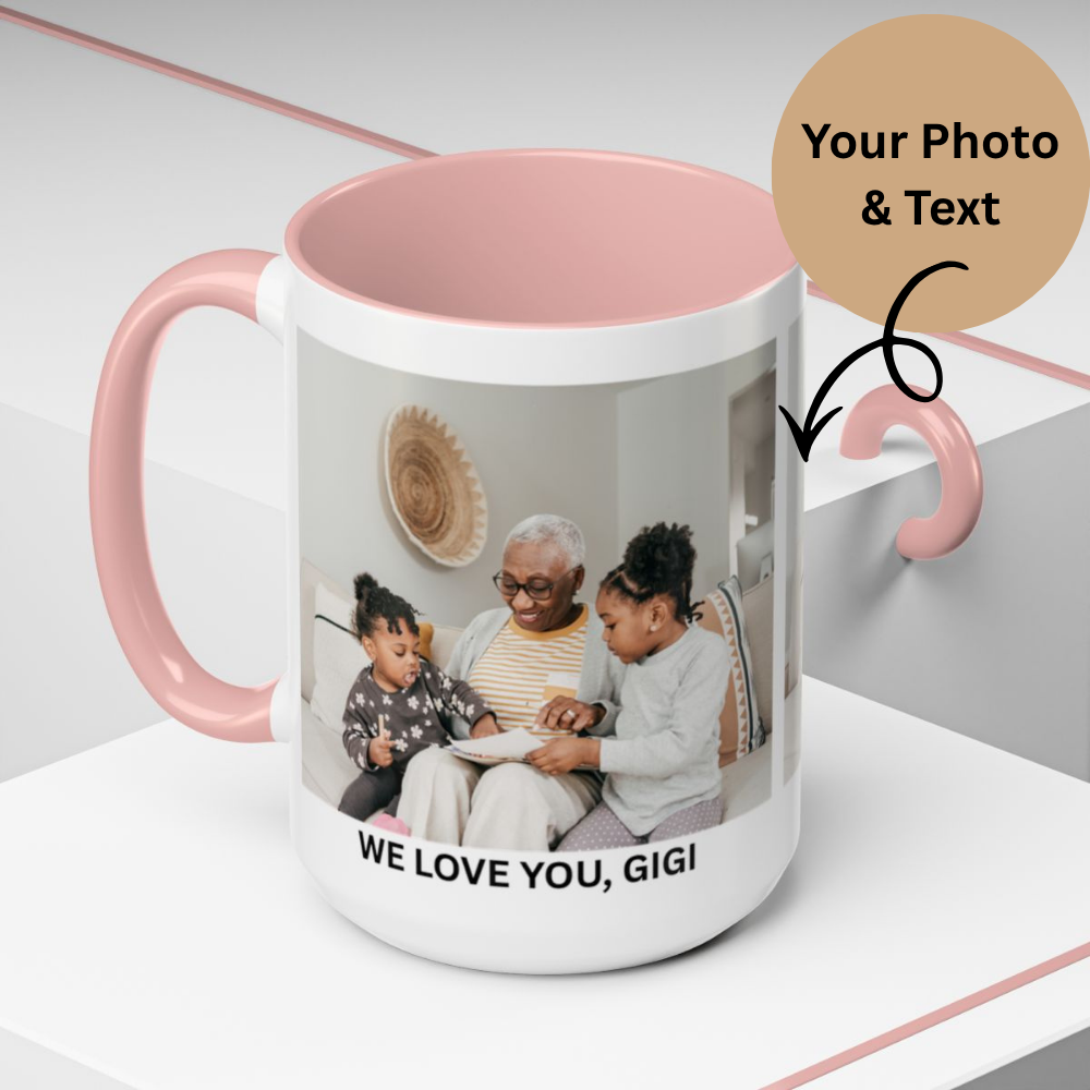 Personalized Photo Coffee Mug Birthday Gift, Custom Mug Gift for Him/Her, Anniversary Gift for Her/Him, Valentine's Day gifts, Mug with Picture