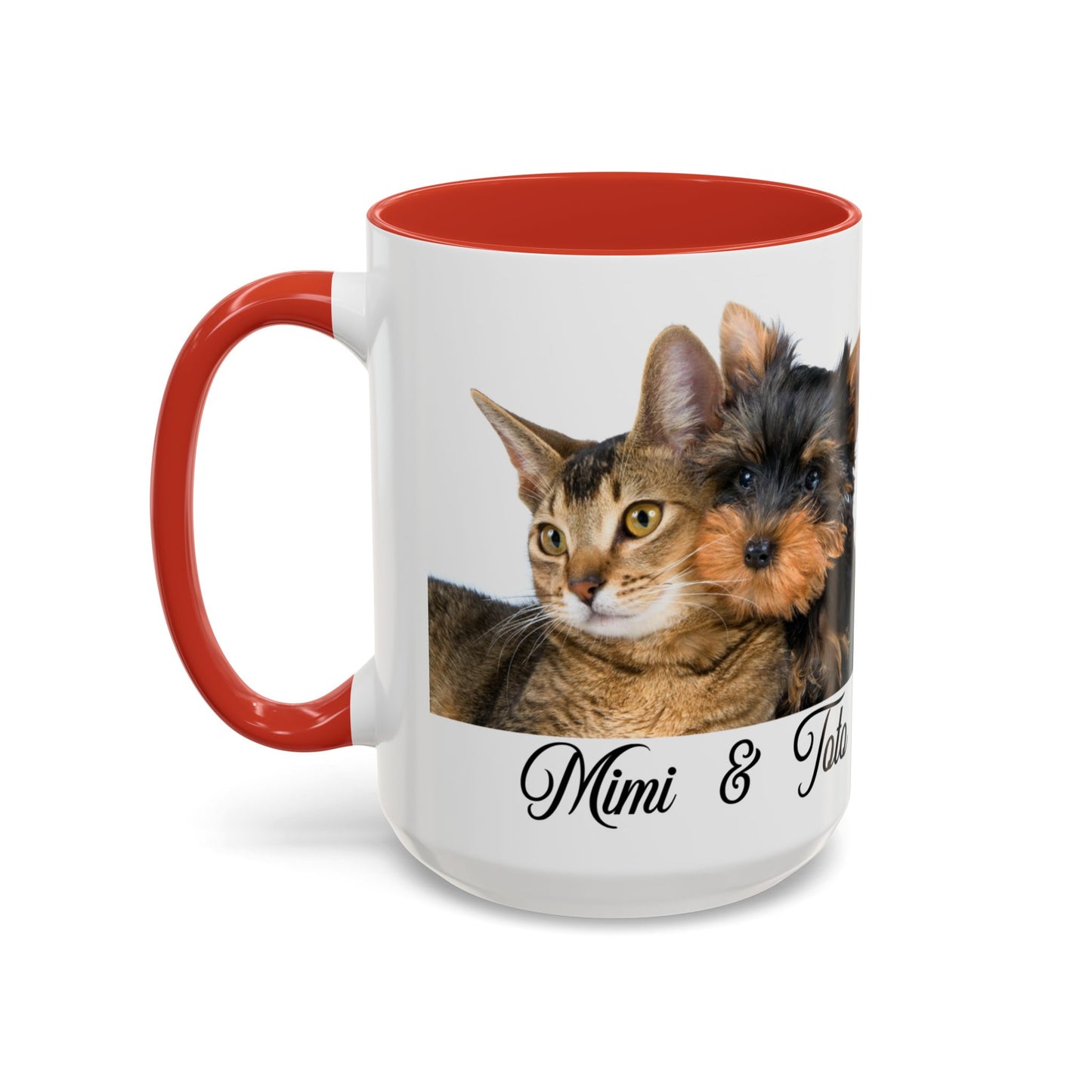 Custom Photo Mug with Text, Personalized Photo Coffee Mug, Double-Sided Print - 11oz & 15oz, Gift for Family, Friends