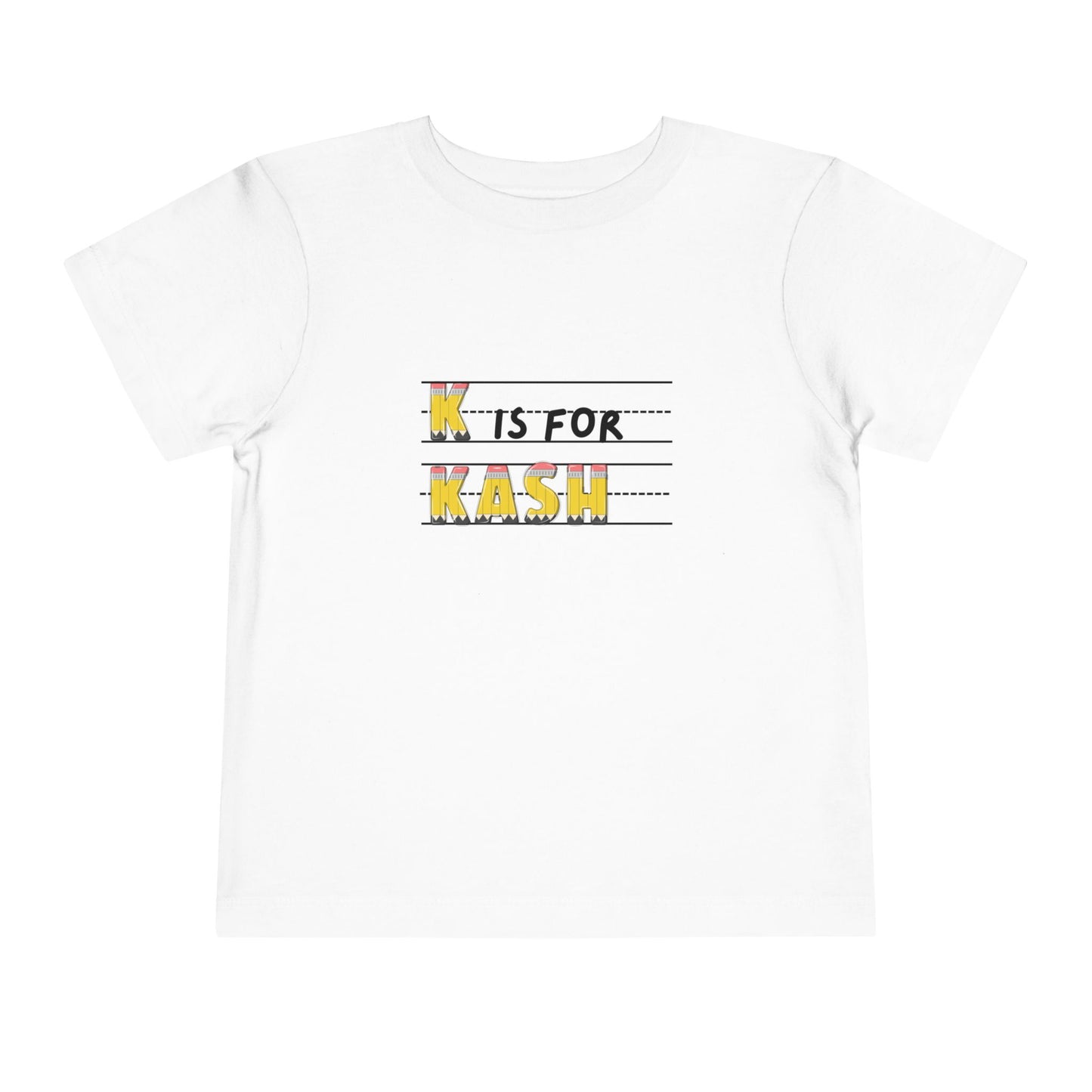 Custom Kids Name School Shirt, Back to School T-shirt, Toddler First Day of School Tee, Alphabet with Name Tee, Kindergarten Shirt with Name