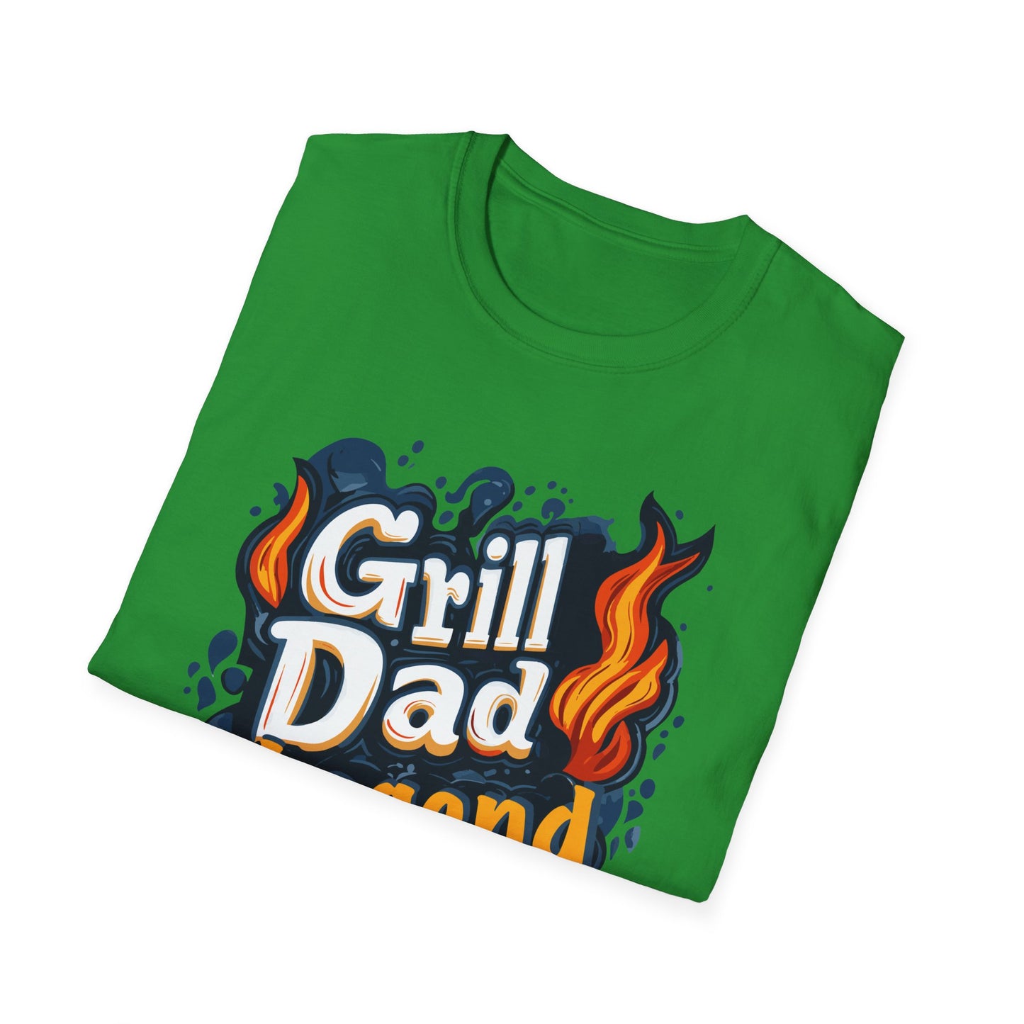 Grill Dad Legend T-Shirt | Father's Day Gift | Unisex Tee for Dads | Comfortable Casual Wear | Gift for Dad | Fire Theme
