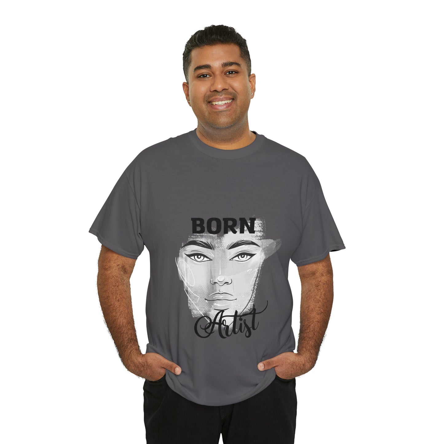 Born Artist Unisex Heavy Cotton Tee