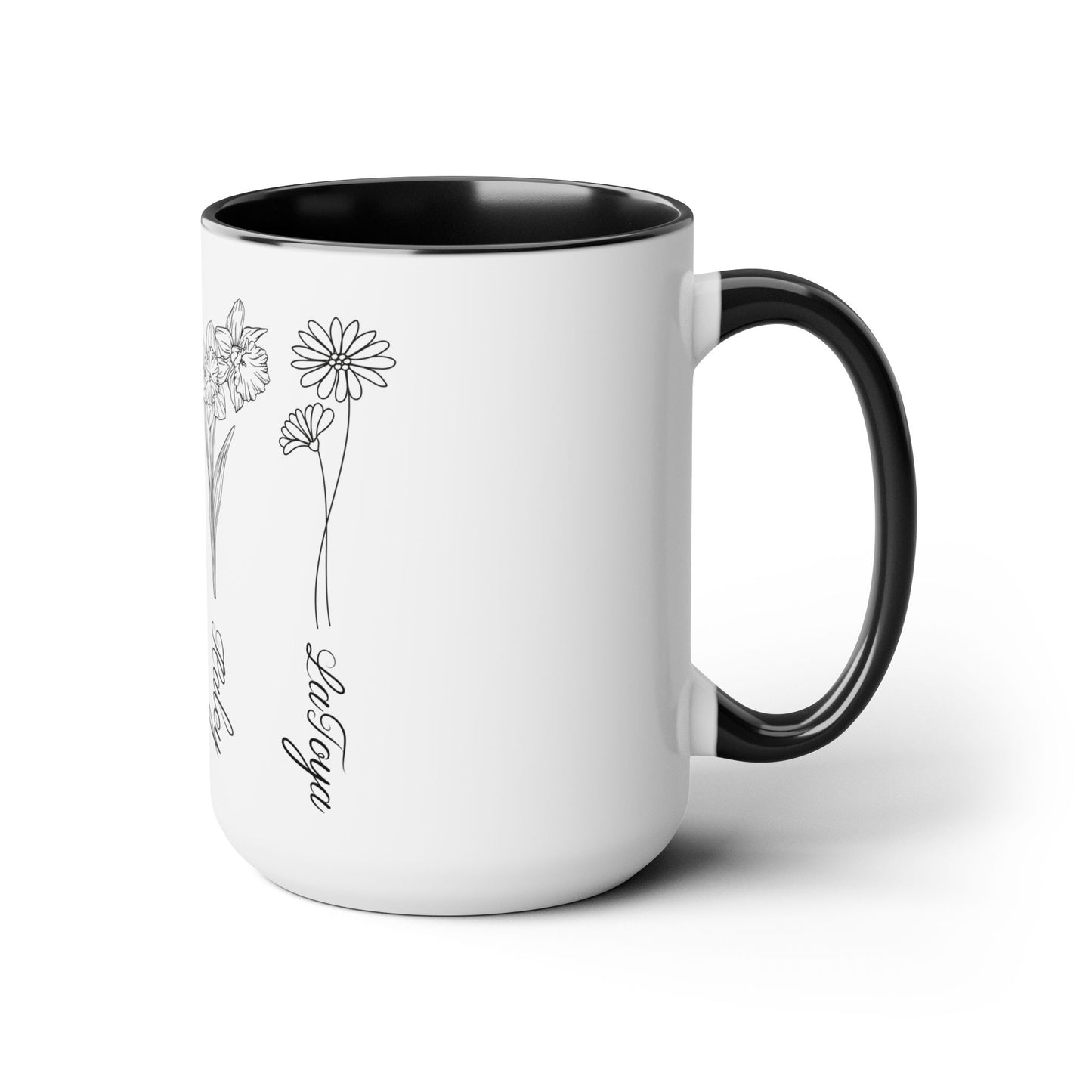 Custom Birth Month Mug, Birth Flower mug, Mother's Day Gift, Custom Mug, Mothers Day Mug, Birthday mug,