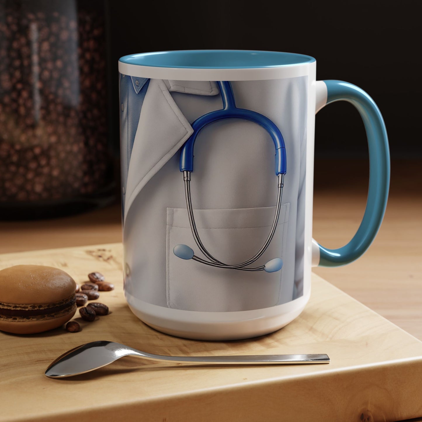 Medical Doctor Accent Coffee Mug | Father's Day Gift, Dad Mug, Coffee Lover Gift, Family Appreciation, Unique Drinking Cup
