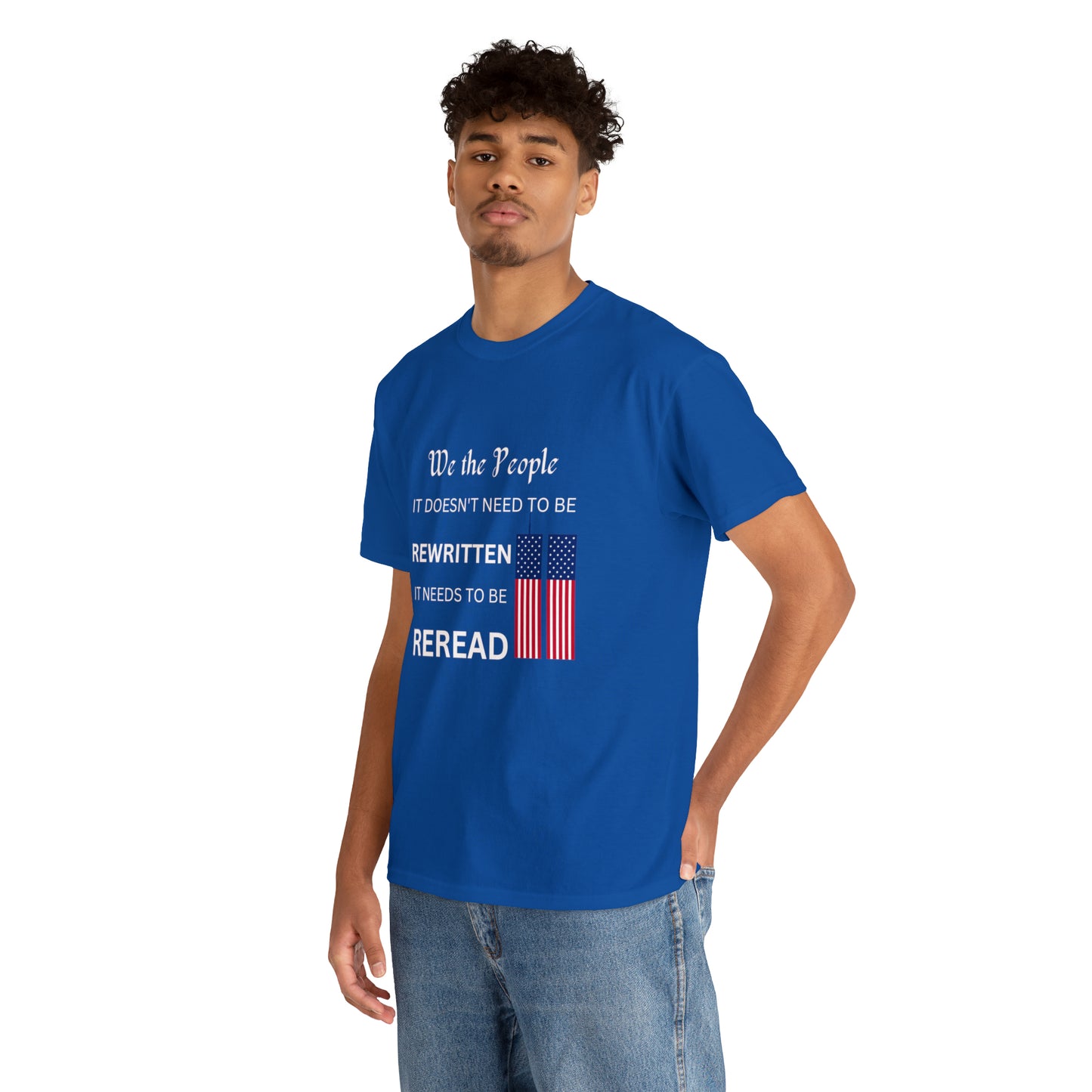 Unisex Heavy Cotton Tee- We The People