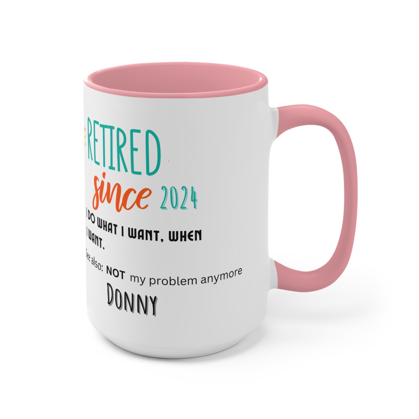 Personalized Retired Coffee Mug, Retirement Coffee Cup, Retirement Mug, Retirement Cup, Retirement Gifts, Gift for her/him