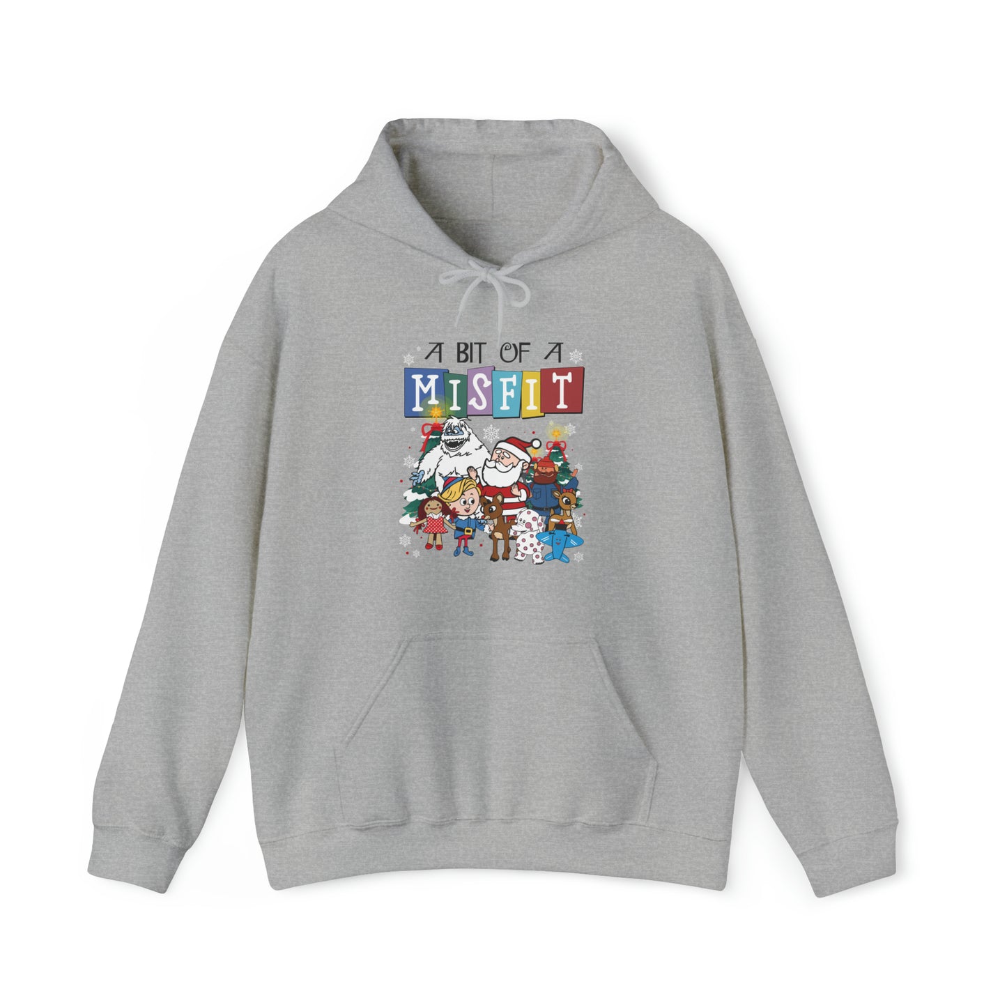 A Bit of a Misfit Unisex Heavy Blend™ Hooded Sweatshirt