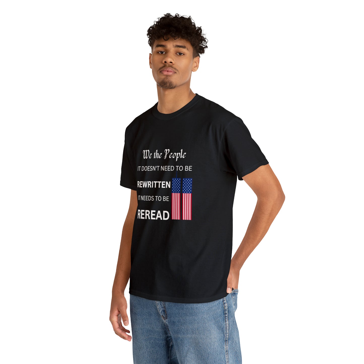 Unisex Heavy Cotton Tee- We The People