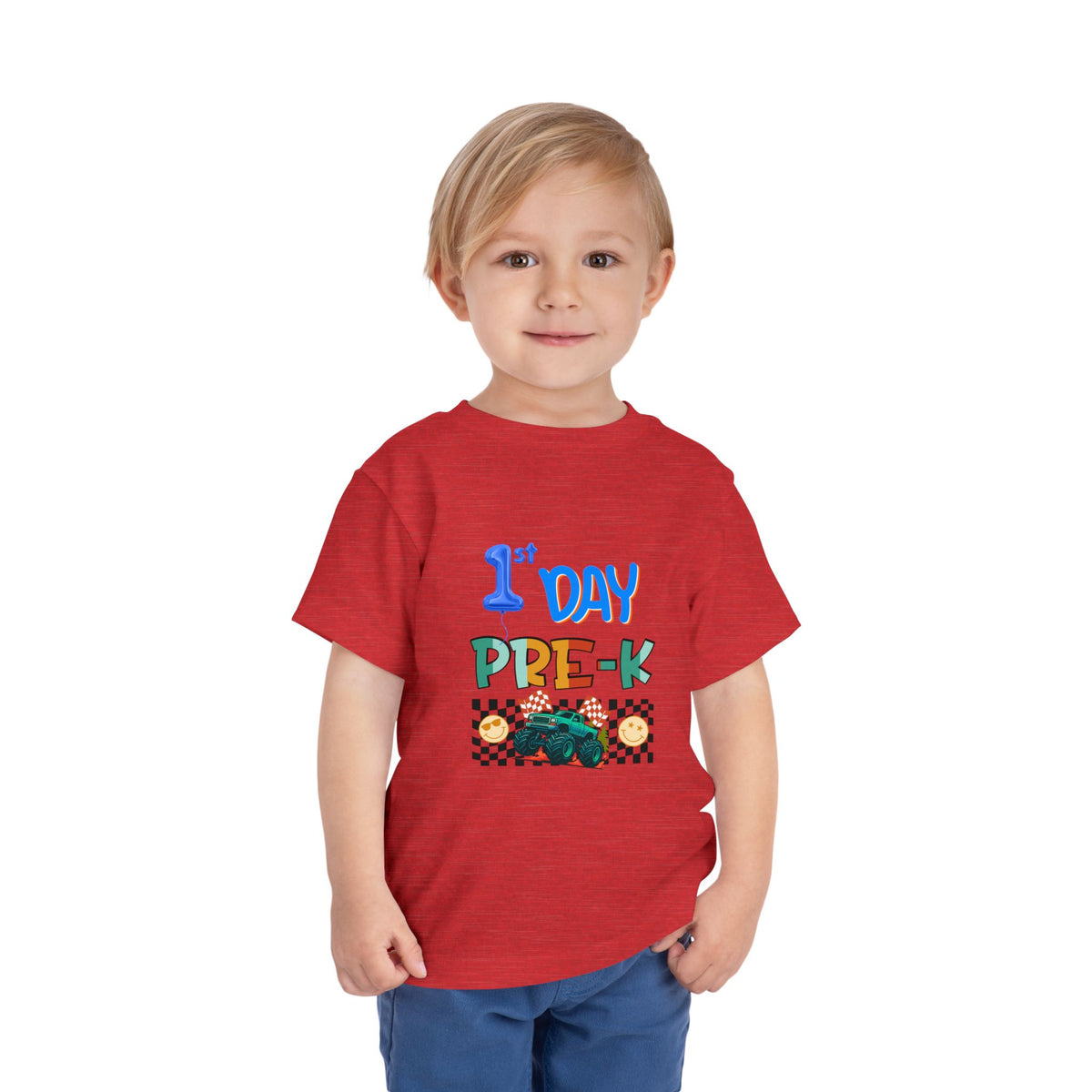 Custom Kids Back to School Tee, Alphabet Name Letter Shirt, First Day of Pre-K Tshirt, Kids Name School Shirt, Toddler 1st Day of School Tee Back-to-School Preschool Shirt-Bella Canva 3001T-Swiftpod