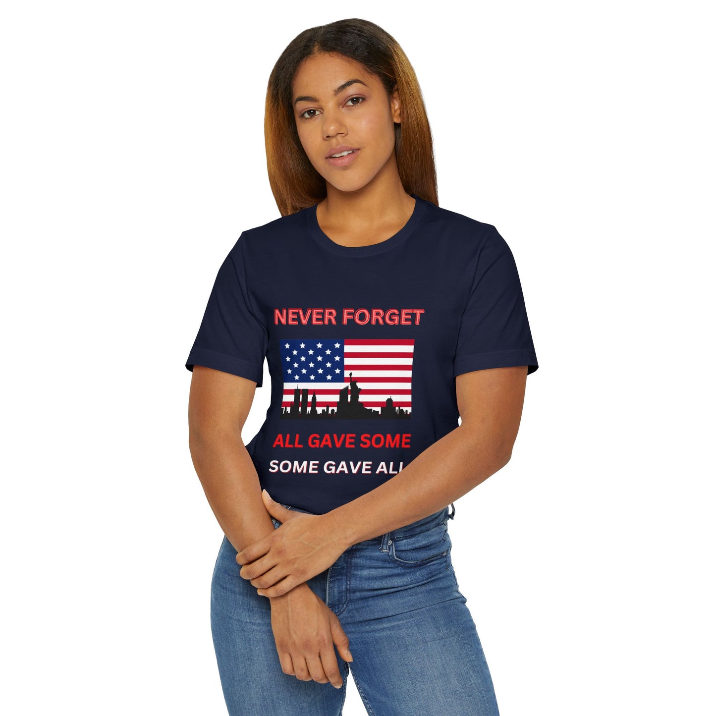 Patriotic Statement Unisex T-Shirt, Political apparel, American flag tee, July 4th gift, Patriotic Shirt, Gift for activists