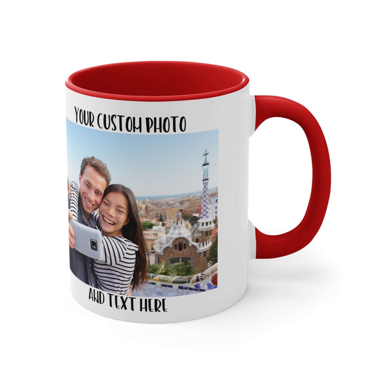 Customizable Logo-Text Mug , Photo Coffee Mug, Custom Mug Gift for Mom, Anniversary Gift for Her/Him, Christmas gift, Birthday Gift