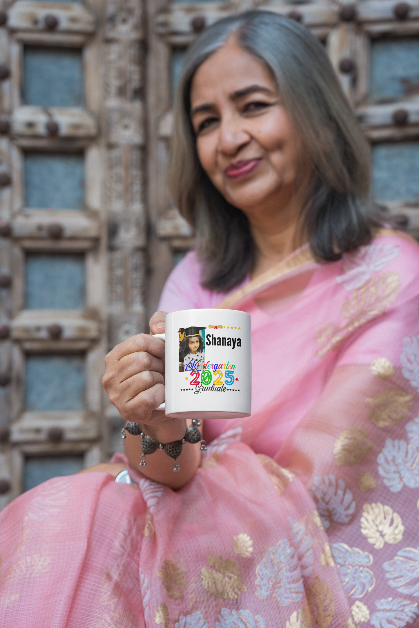 11 oz Personalized Kindergarten Graduate Coffee Mug - Celebrate 2025 with Custom Name!