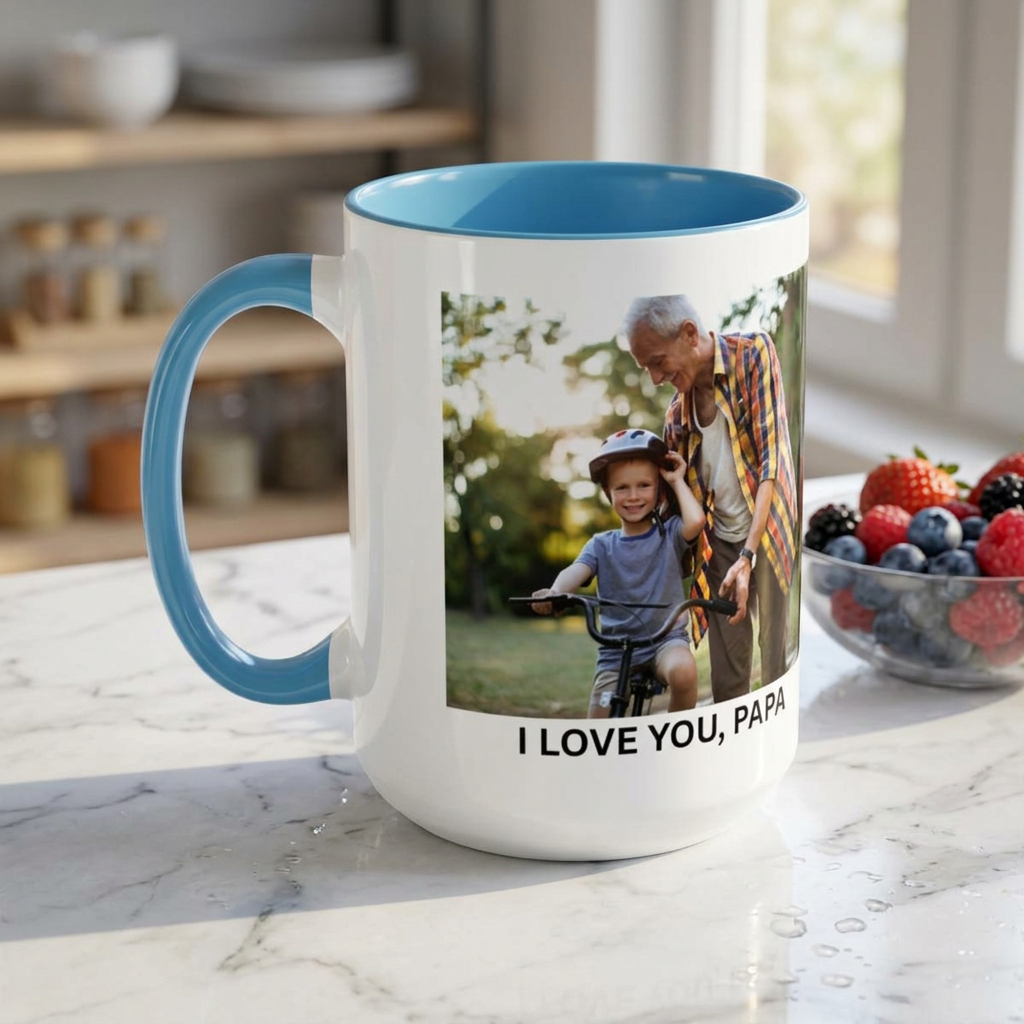 Personalized Photo Coffee Mug Birthday Gift, Custom Mug Gift for Him/Her, Anniversary Gift for Her/Him, Valentine's day gifts, Mug with Picture