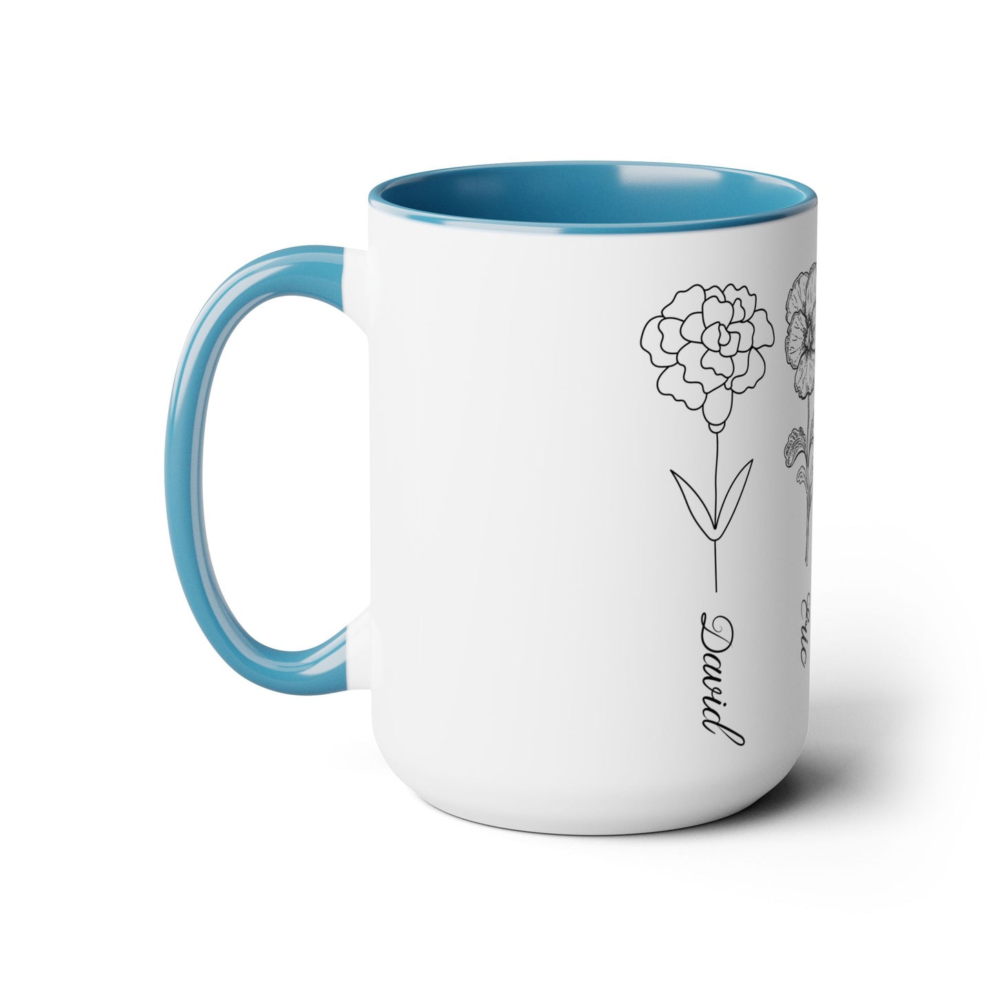 Custom Birth Month Mug, Birth Flower mug, Mother's Day Gift, Custom Mug, Mothers Day Mug, Birthday mug,