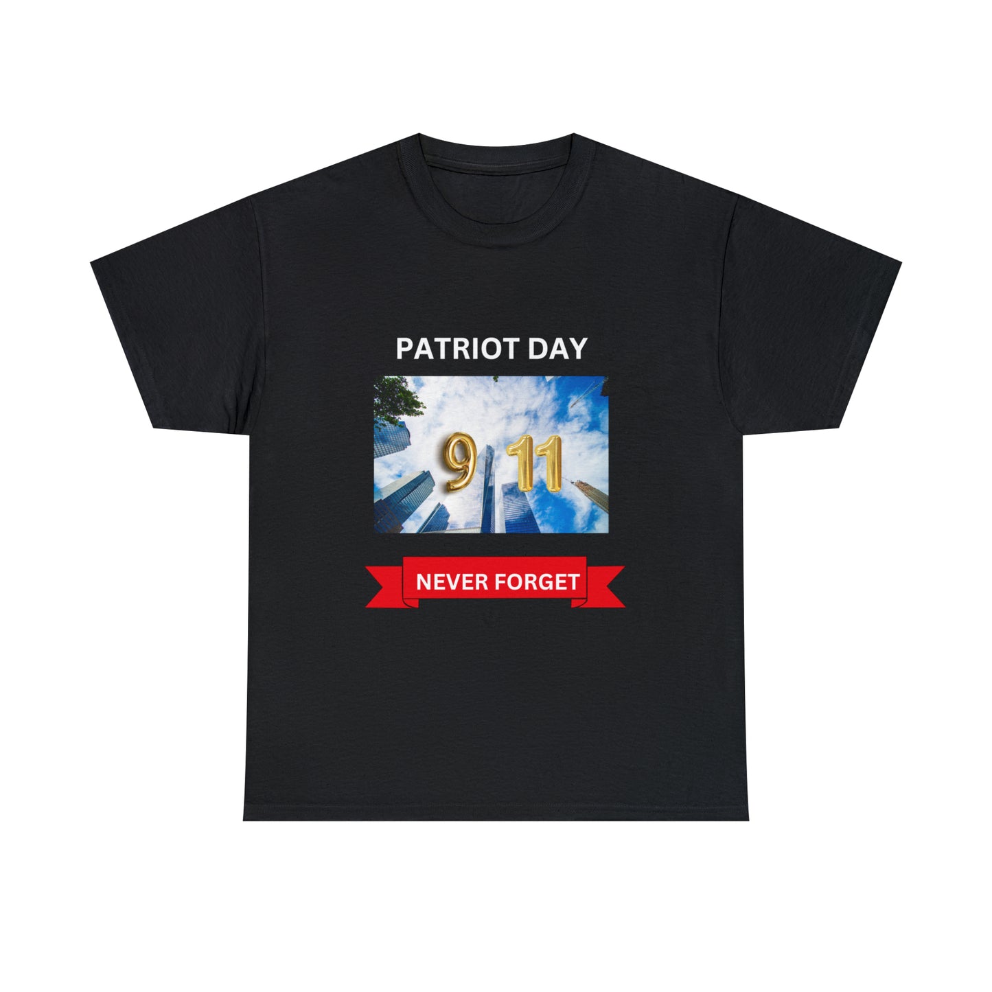 Unisex Heavy Cotton Tee- Patriot Day 9/11