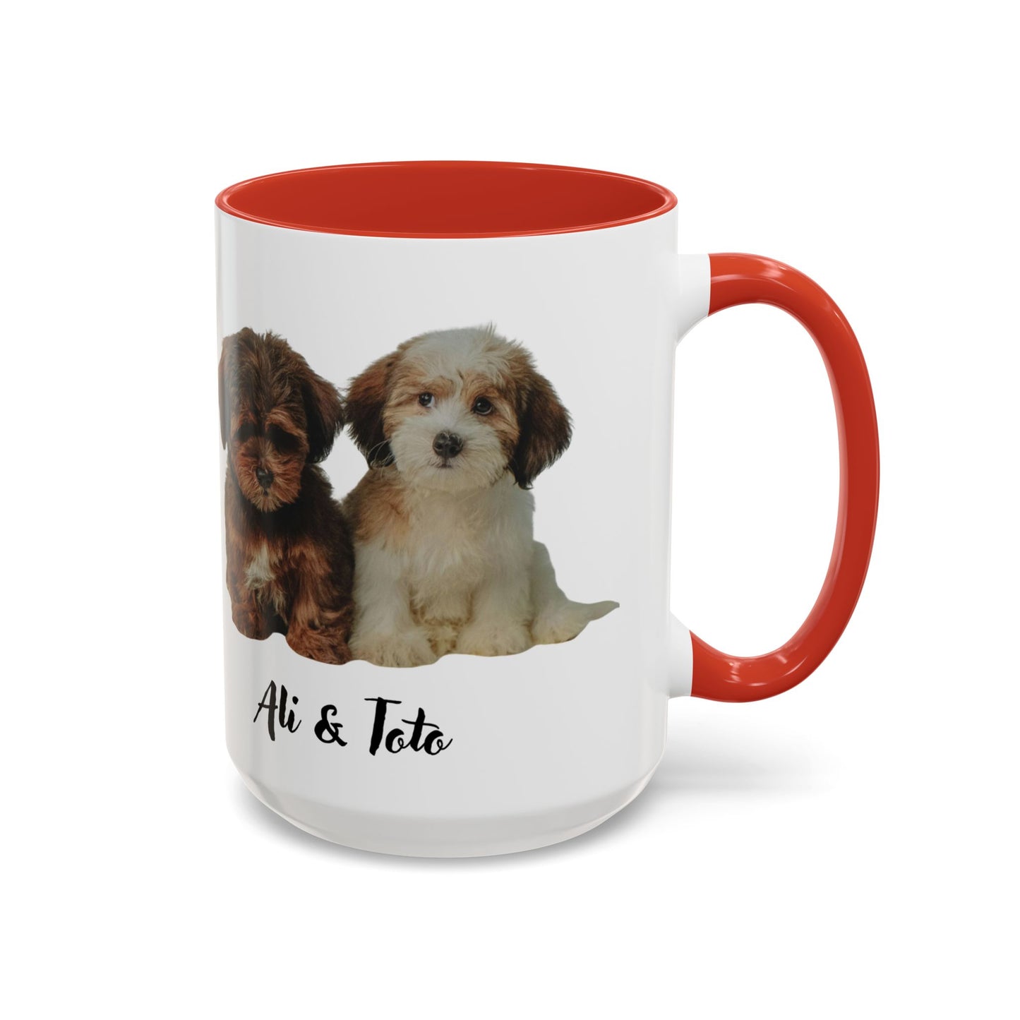 Custom Photo Mug with Text, Personalized Photo Coffee Mug, Double-Sided Print - 11oz & 15oz, Gift for Family, Friends
