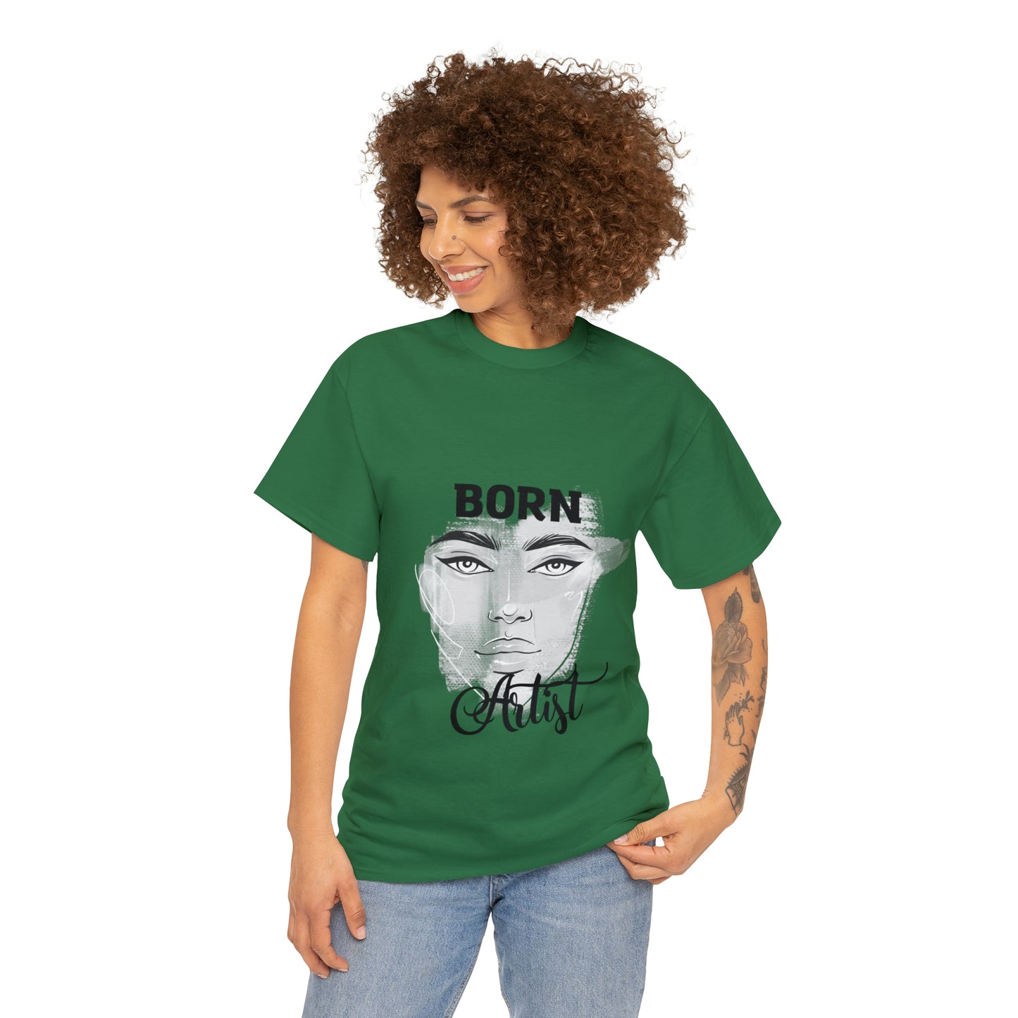 Born Artist Unisex Heavy Cotton Tee