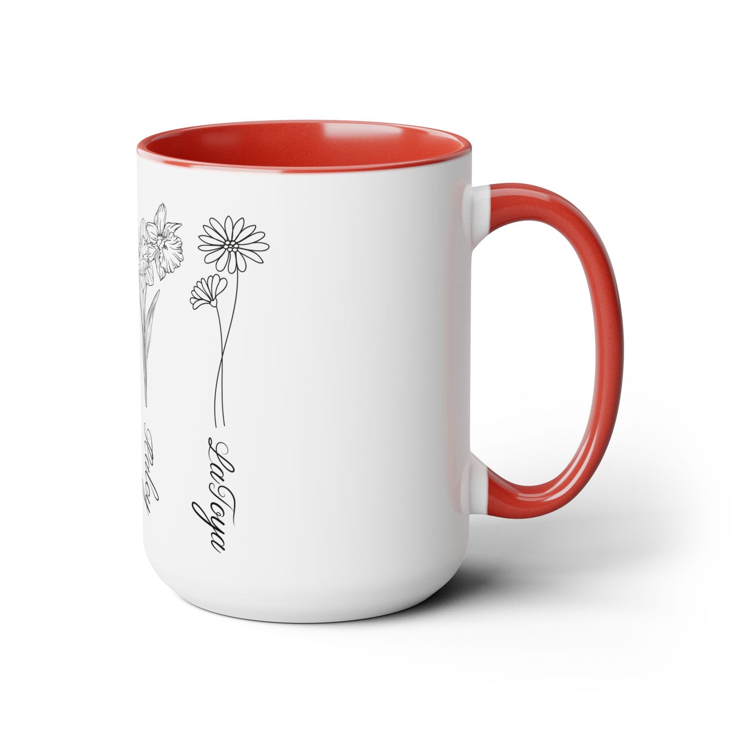 Custom Birth Month Mug, Birth Flower mug, Mother's Day Gift, Custom Mug, Mothers Day Mug, Birthday mug,