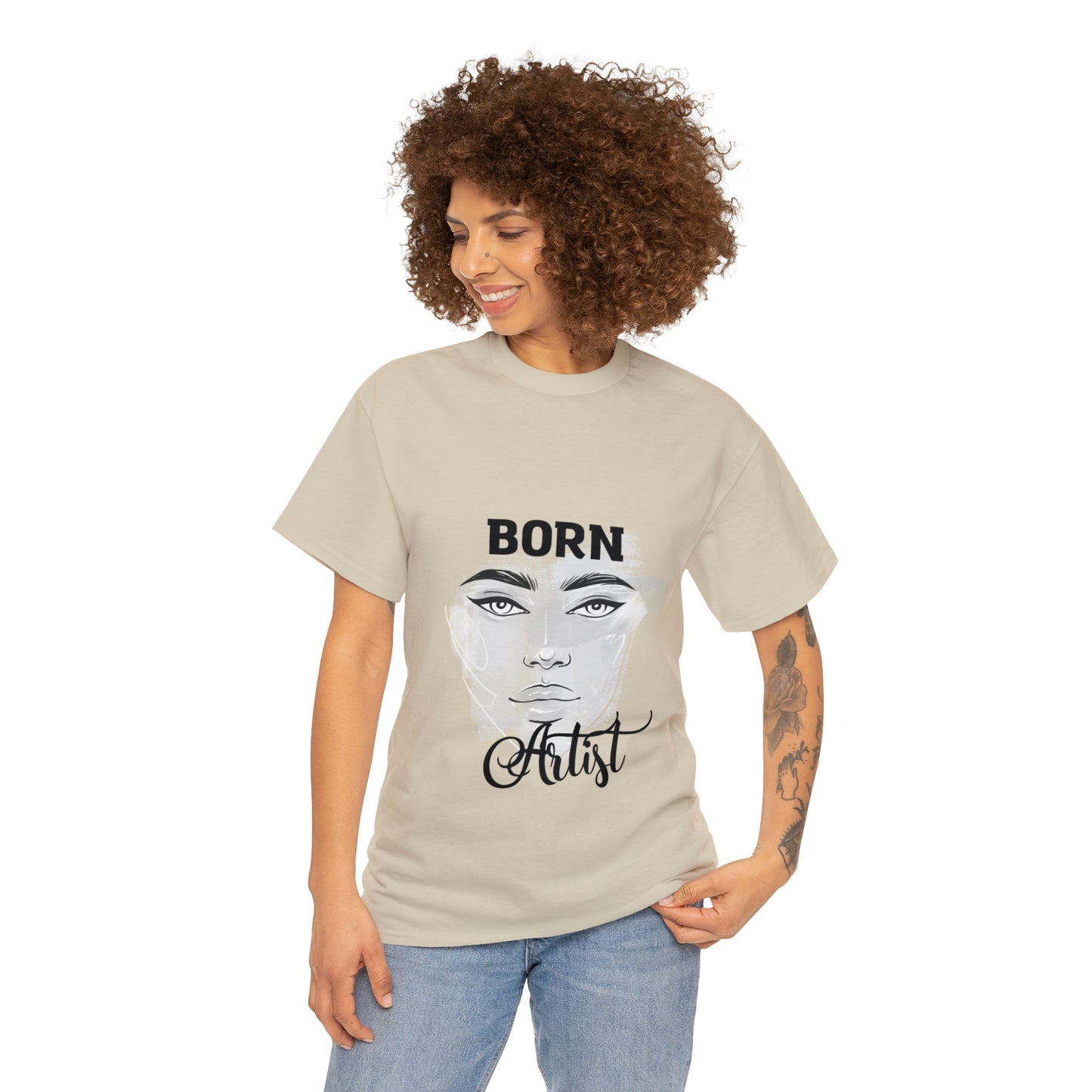 Born Artist Unisex Heavy Cotton Tee