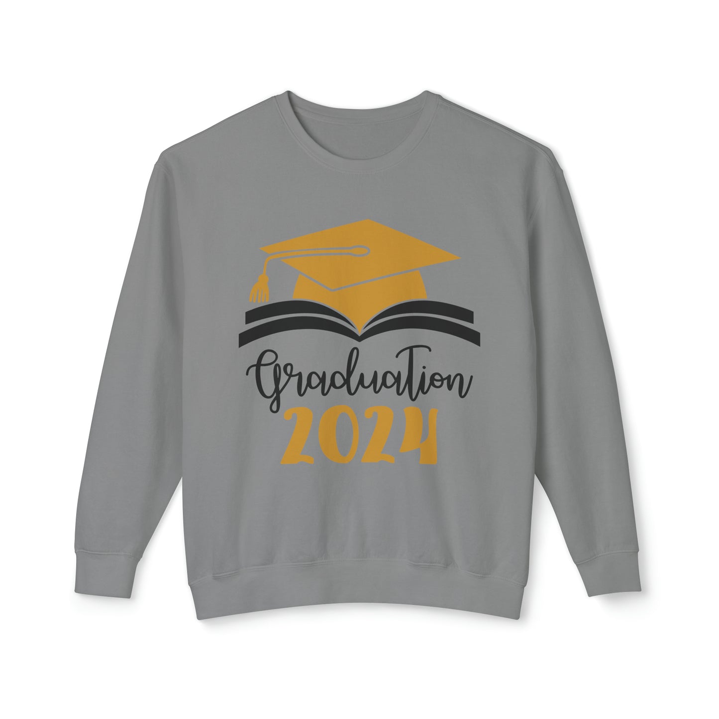 Class of 2024 Sweatshirt, Senior Shirt, Senior Gift, Senior Graduate Sweater, High School Graduation Gift, College Grad Gift, 2024 Unisex Lightweight Crewneck Sweatshirt