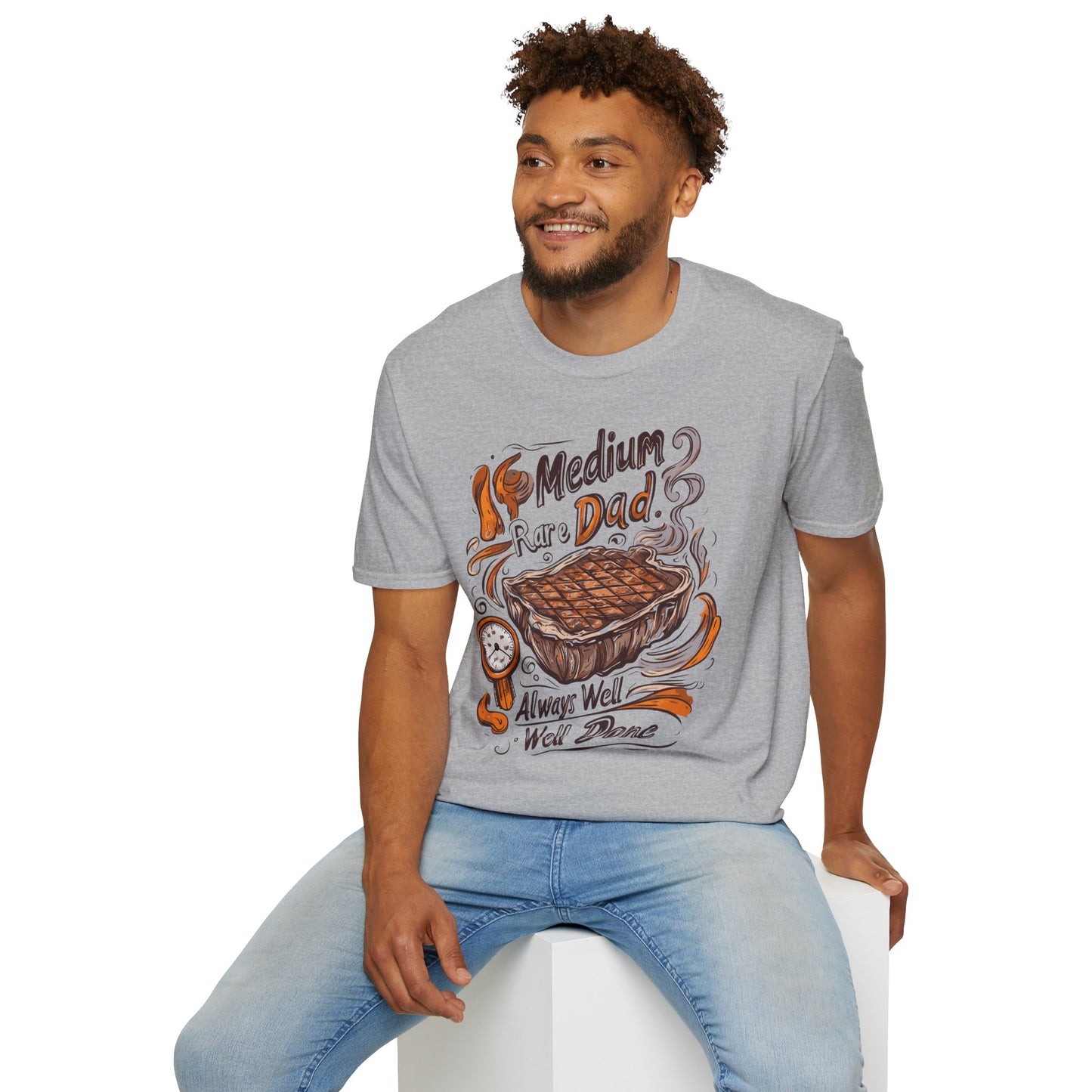 Medium Rare Dad T-Shirt, Dad BBQ shirt, BBQ Lover Shirt, Meat Lover shirt, Gifts for dad, Tailgating shirt, Gifts for him, BBQ party outfit