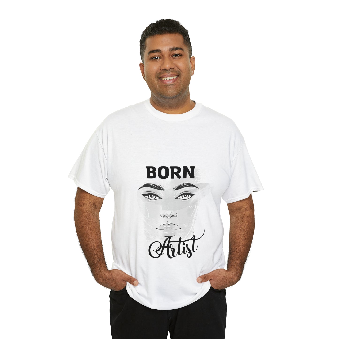 Born Artist Unisex Heavy Cotton Tee