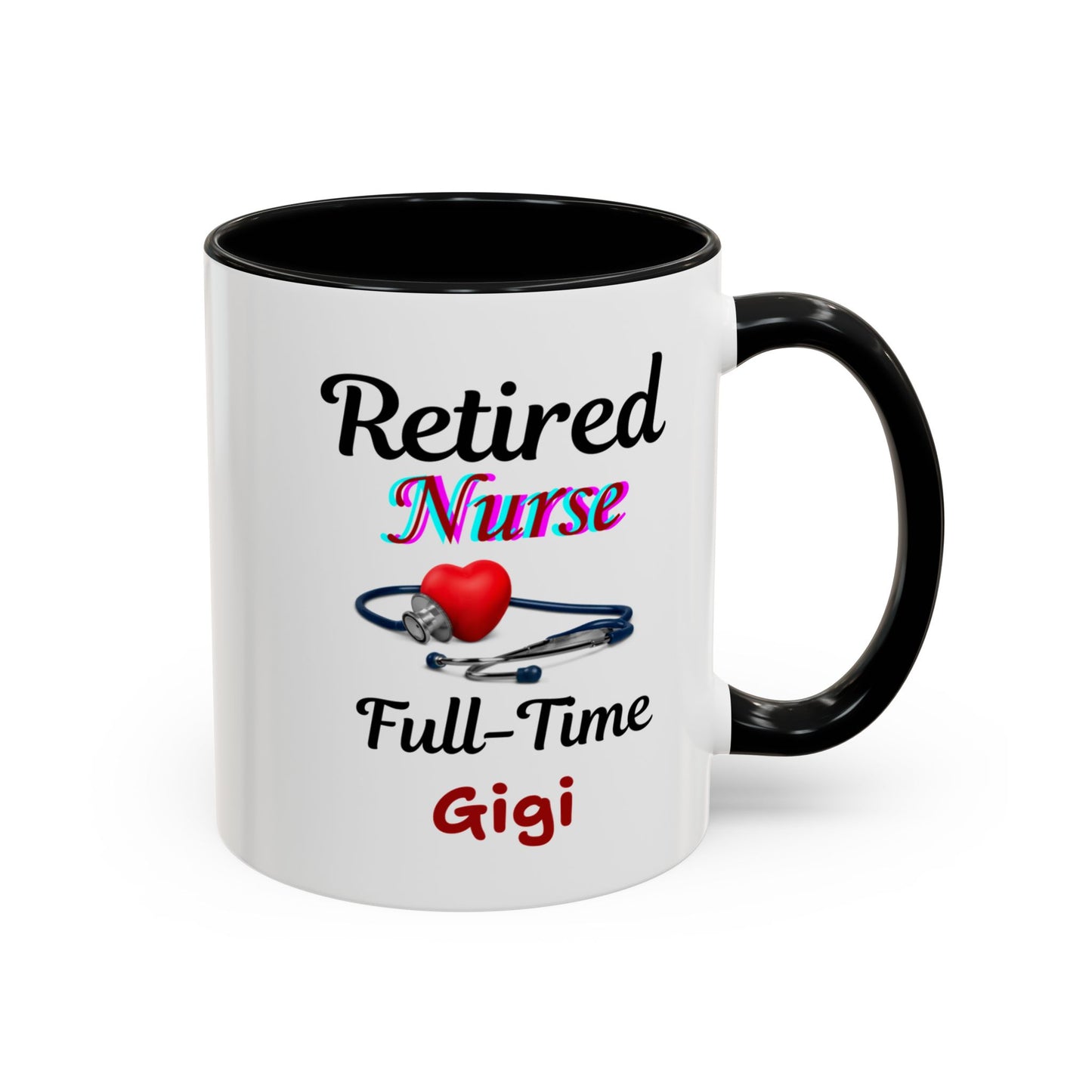 Retired Nurse Save Yourself  Coffee Mug, Fun Gift for Retirement, Personalized Mug for Nurses, Coffee Cup for Grandkids Contact, Perfect for Holidays