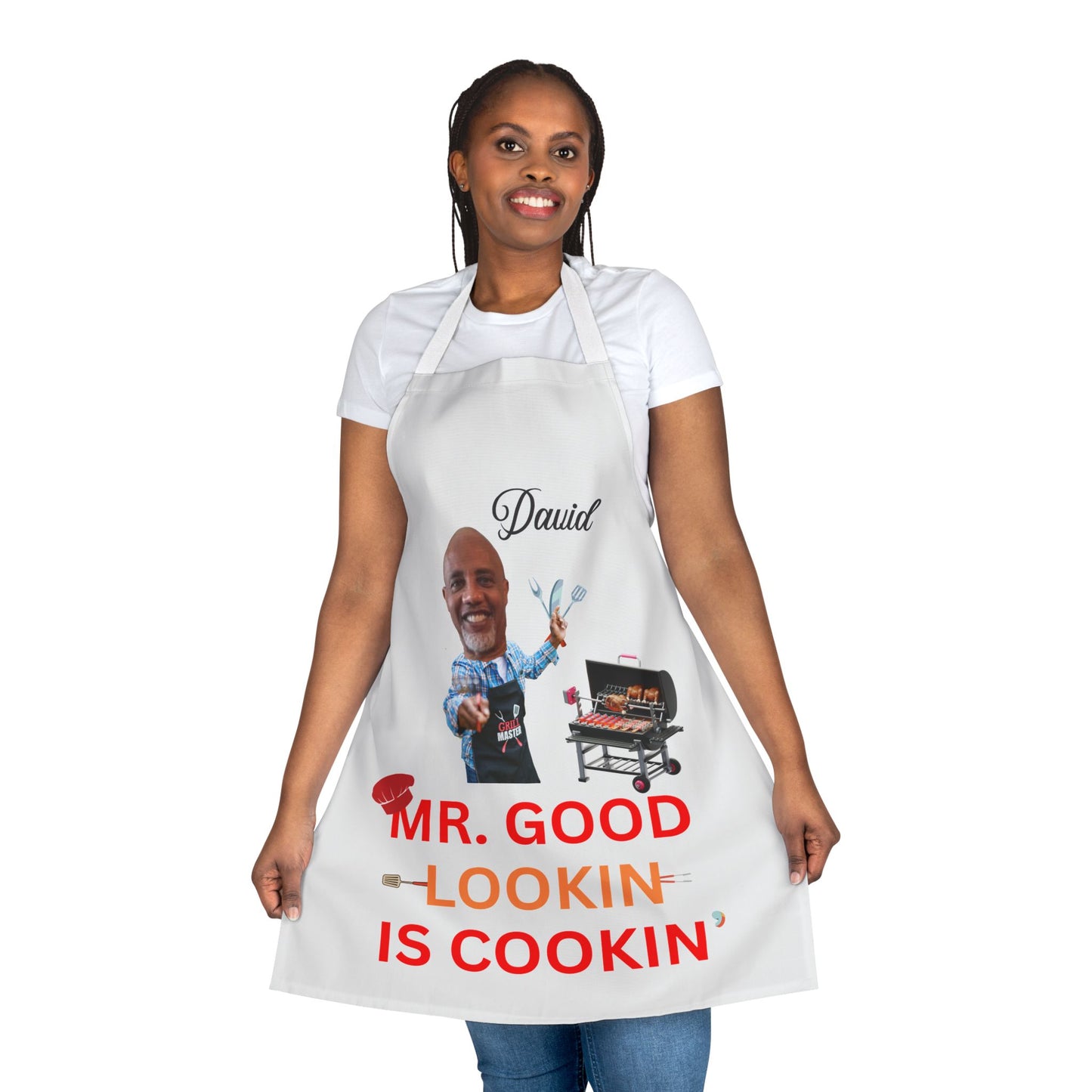 Personalized Apron for Men, Grill Daddy Apron, Father's Day Gift, Custom Men's Apron, BBQ Griller Apron, Chef Gift