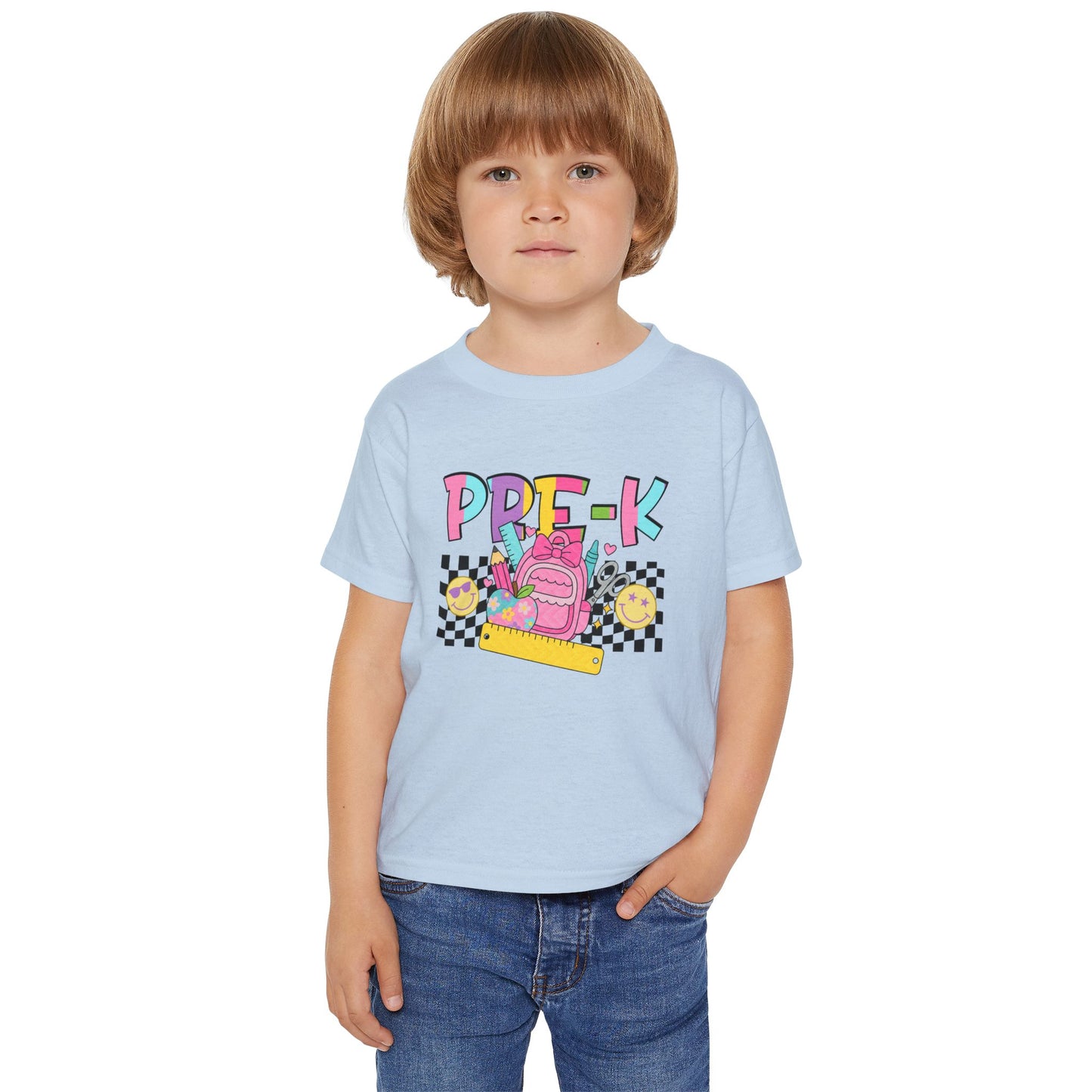 Pre-K Adventure Toddler T-shirt, Perfect for Back to School, Kindergarten Celebration, Kids Gift, Educational Fun, Playful Design